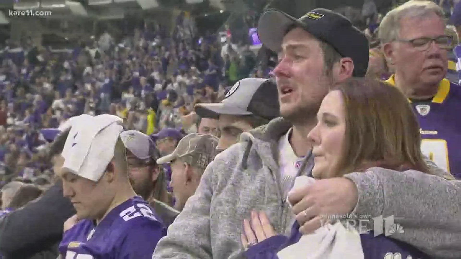 The official playoff slogan for the Vikings is "Bring it home." But it may as well be "This year's different."