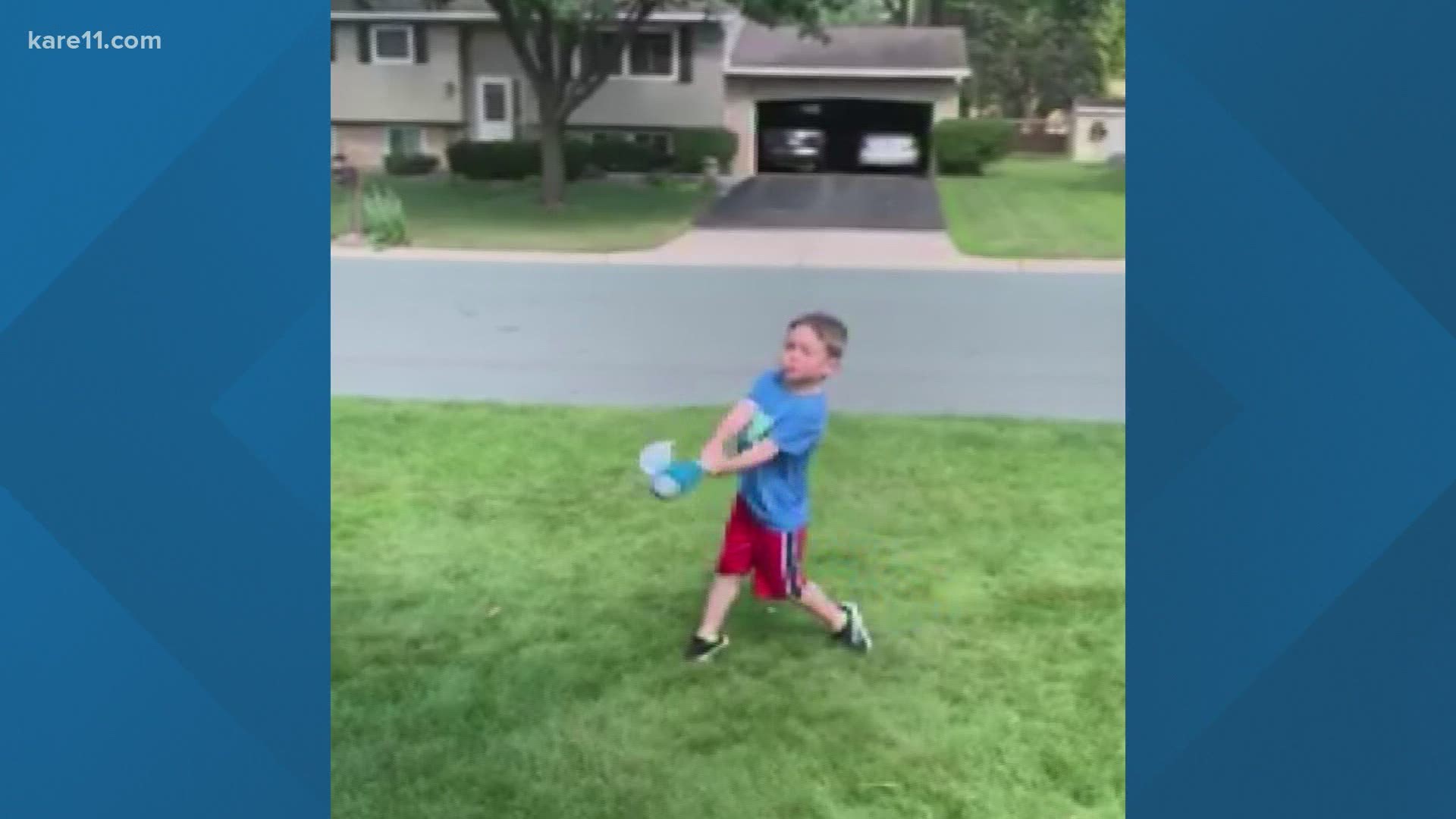Check out the amazing swing on tonight's edition of "Highlights from Home!"