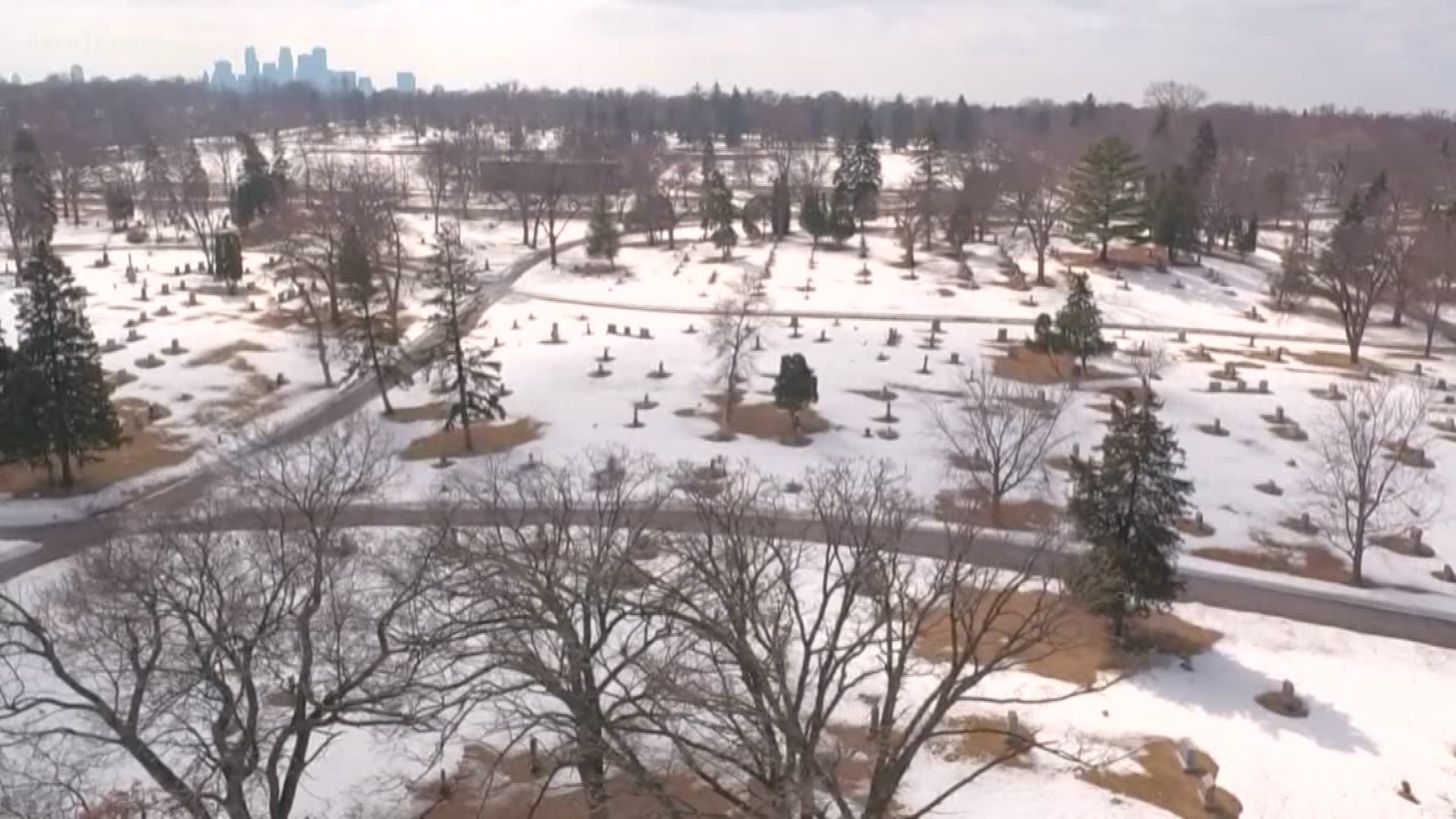 A funeral home owner in Minneapolis would like to give his 140-acre cemetery to the city.