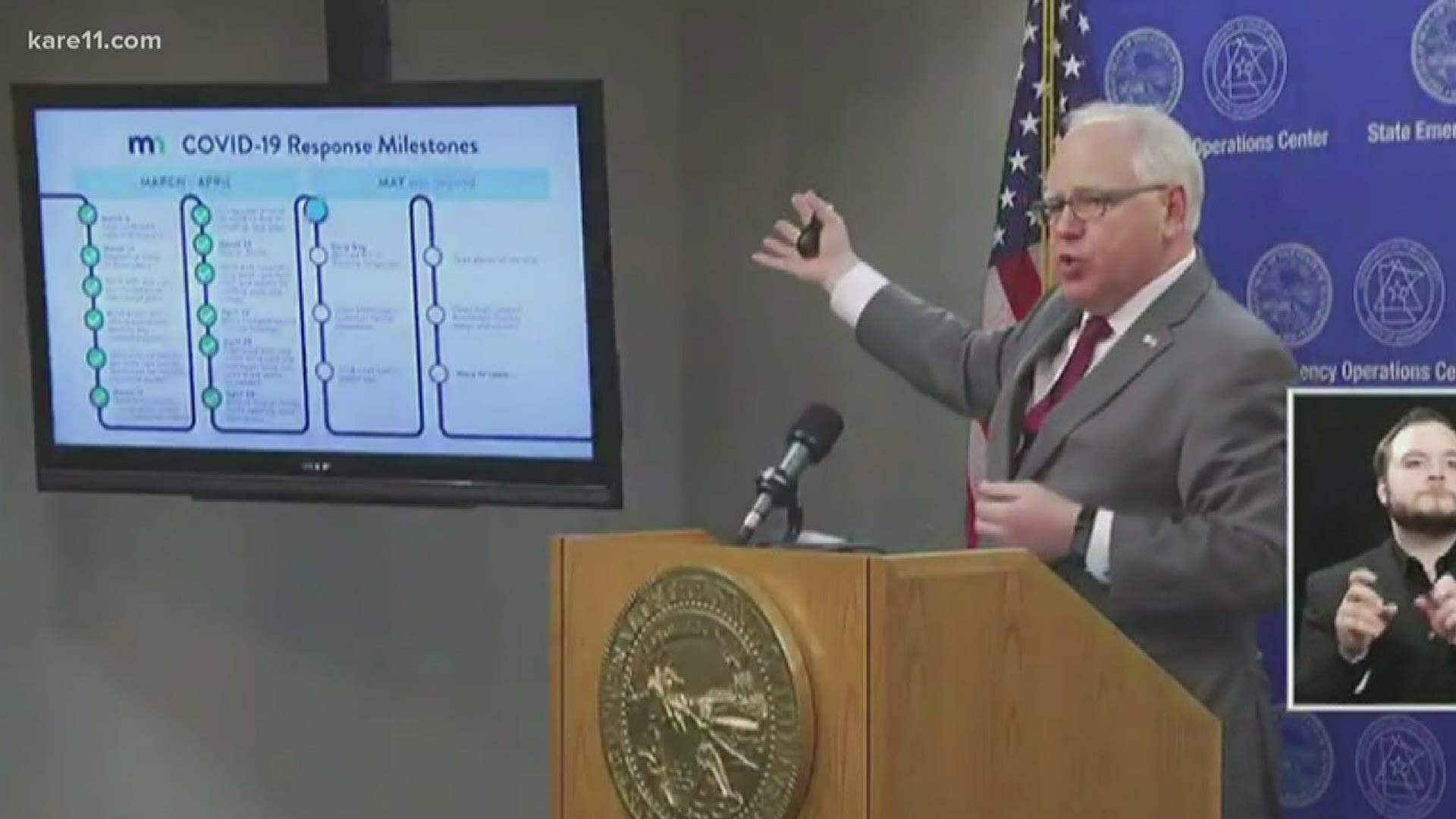 While Governor Walz extended the stay-at-home order until May 18, starting Monday certain businesses that have been closed can begin reopening.