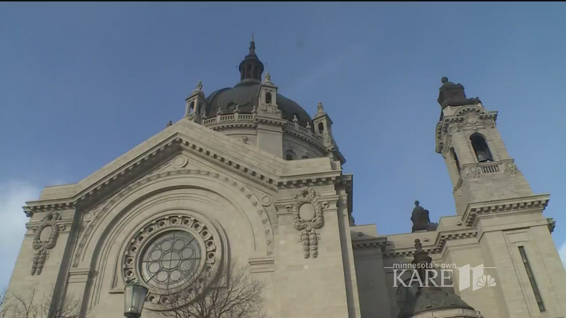 Newborn found abandoned but safe inside Cathedral of St. Paul