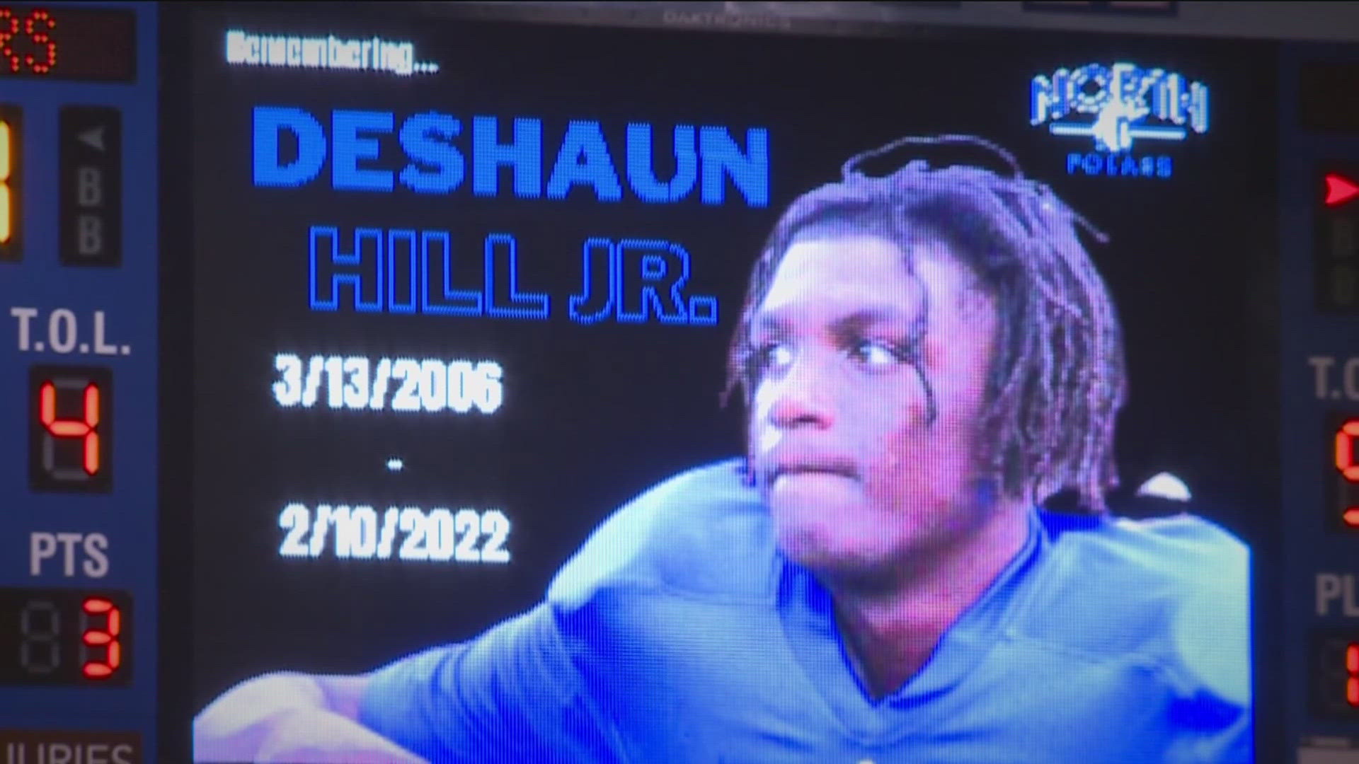 Cody Fohrenkam is accused of killing Deshaun Hill Jr. in February of 2022.