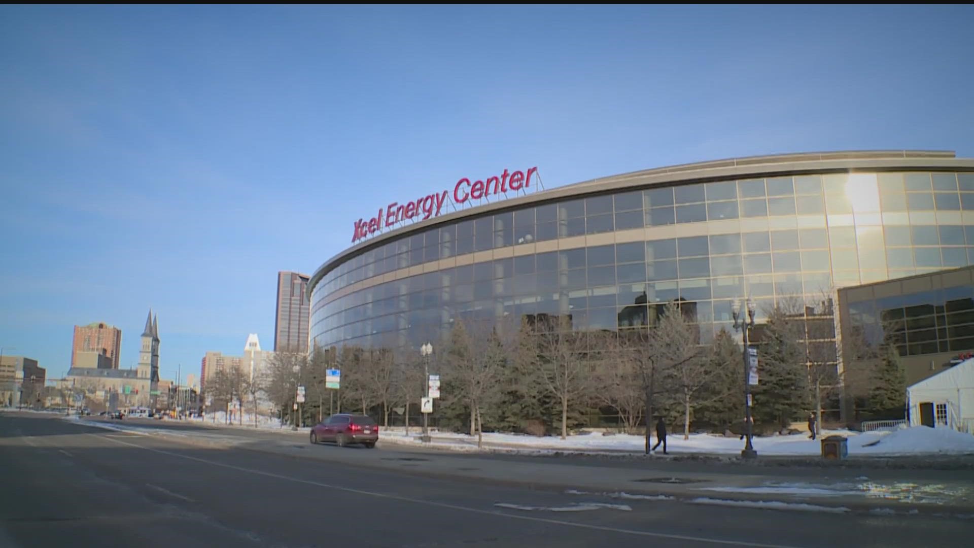 The girls high school hockey tournament begins Wednesday at the Xcel Energy Center, while the state gymnastics meet starts Friday at Roy Wilkins Auditorium.