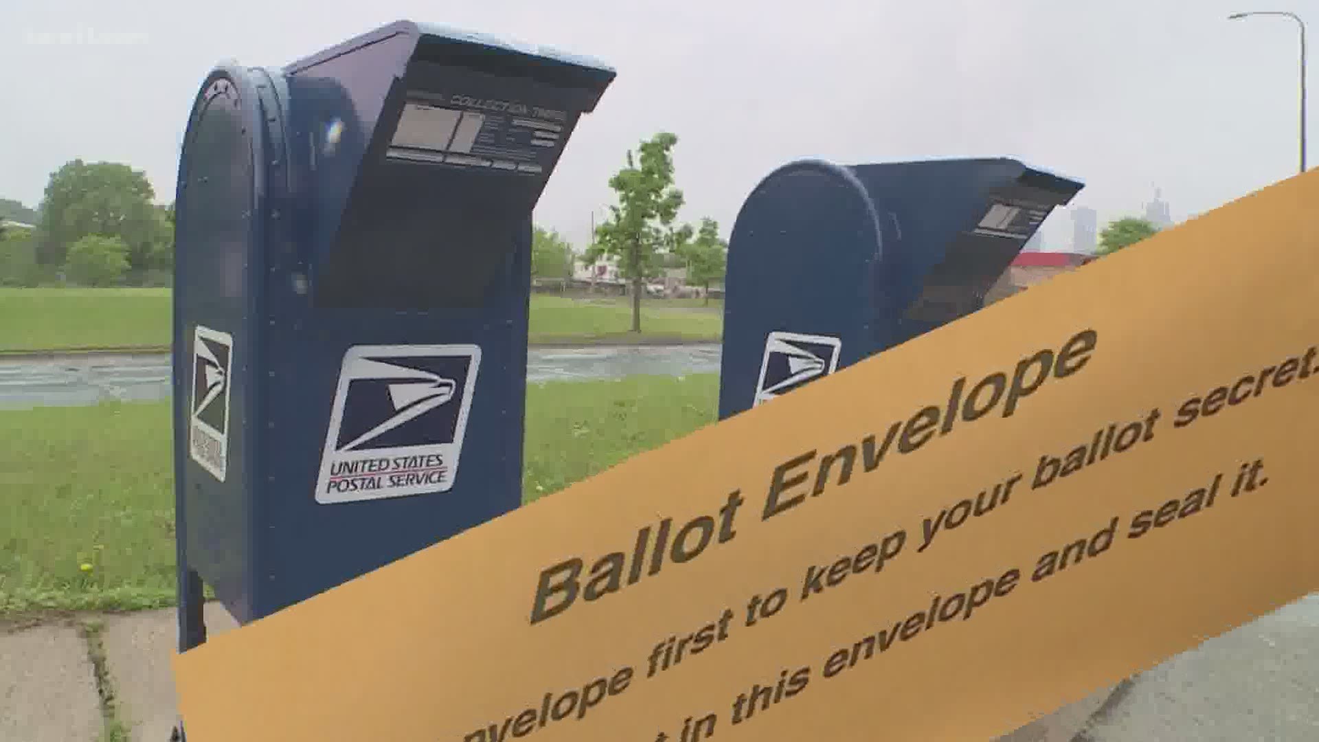 Ballots must be postmarked by Election Day, and received within two days of the election.