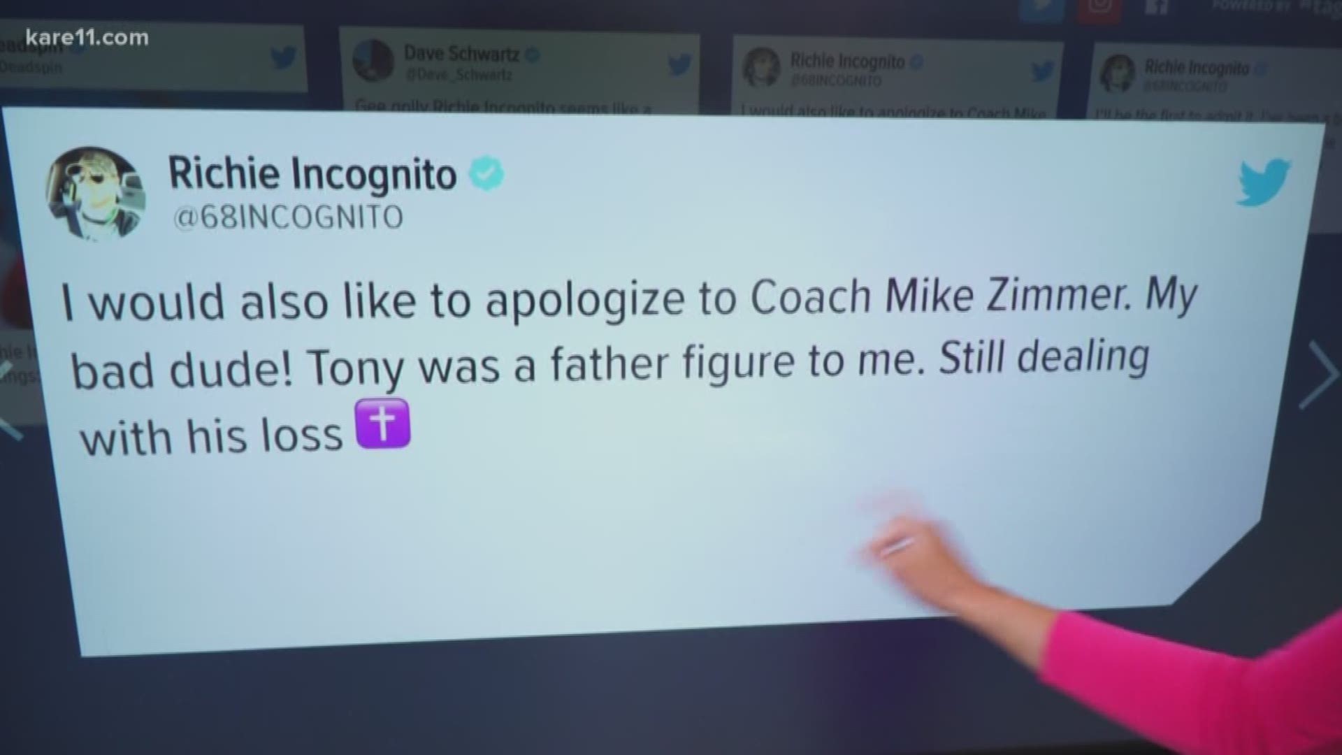 It's your typical battle of he said, he said ... but this one's between a volatile football player and the Minnesota Vikings coach.