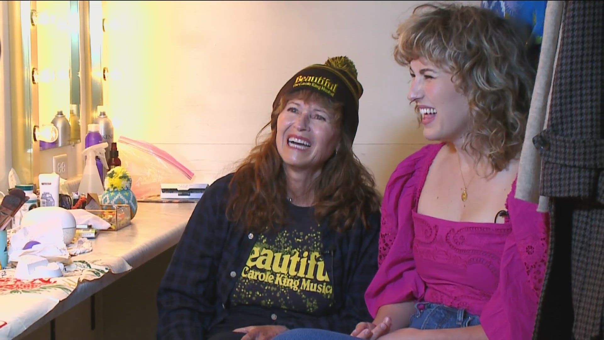 Sue Sabel flies across the country to watch her daughter Monet perform as Carole King.
