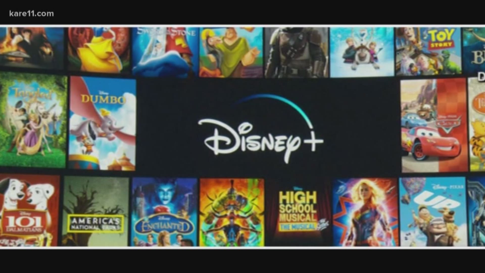 Disney+ rolls out in November.