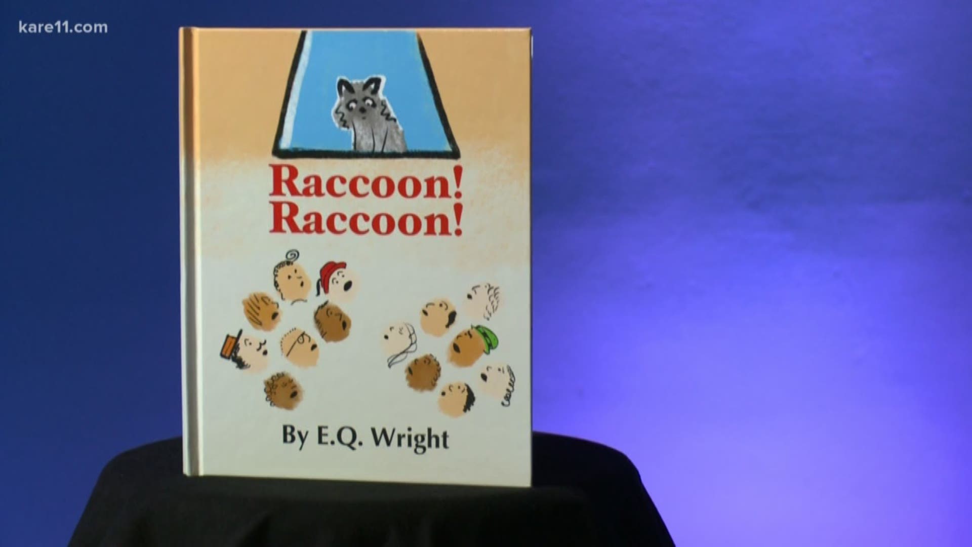 People from all over the world watched as a raccoon scaled a St. Paul skyscraper back in June. The "MPR Raccoon" inspired a St. Paul man to publish a children's book on her adventure.