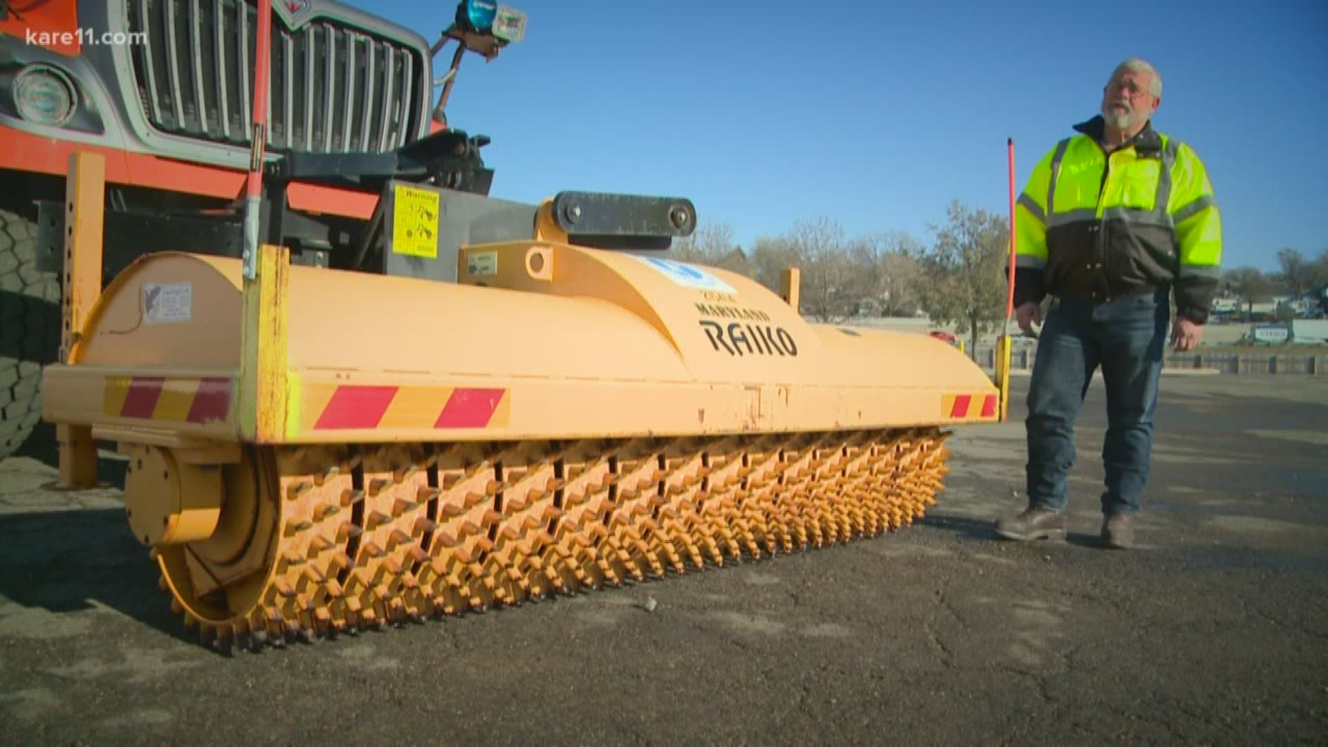 MNDOT says it's ready for winter, getting out a tool that sounds like something you'd find at a monster truck rally. Meet the "Ice Breaker."