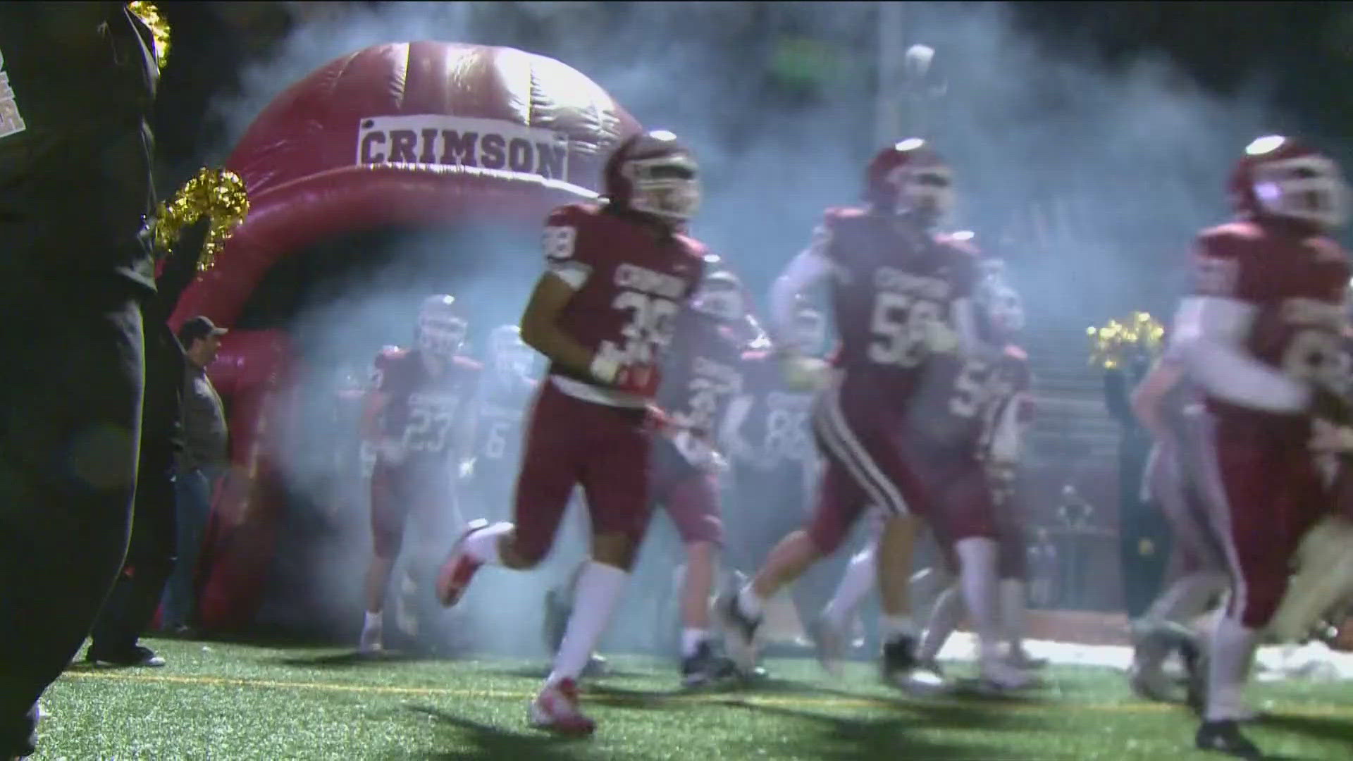 Keep up with the highlights from Friday's high school football matchup!