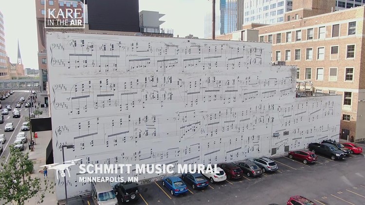 KARE in the Air: Schmidt Music Mural