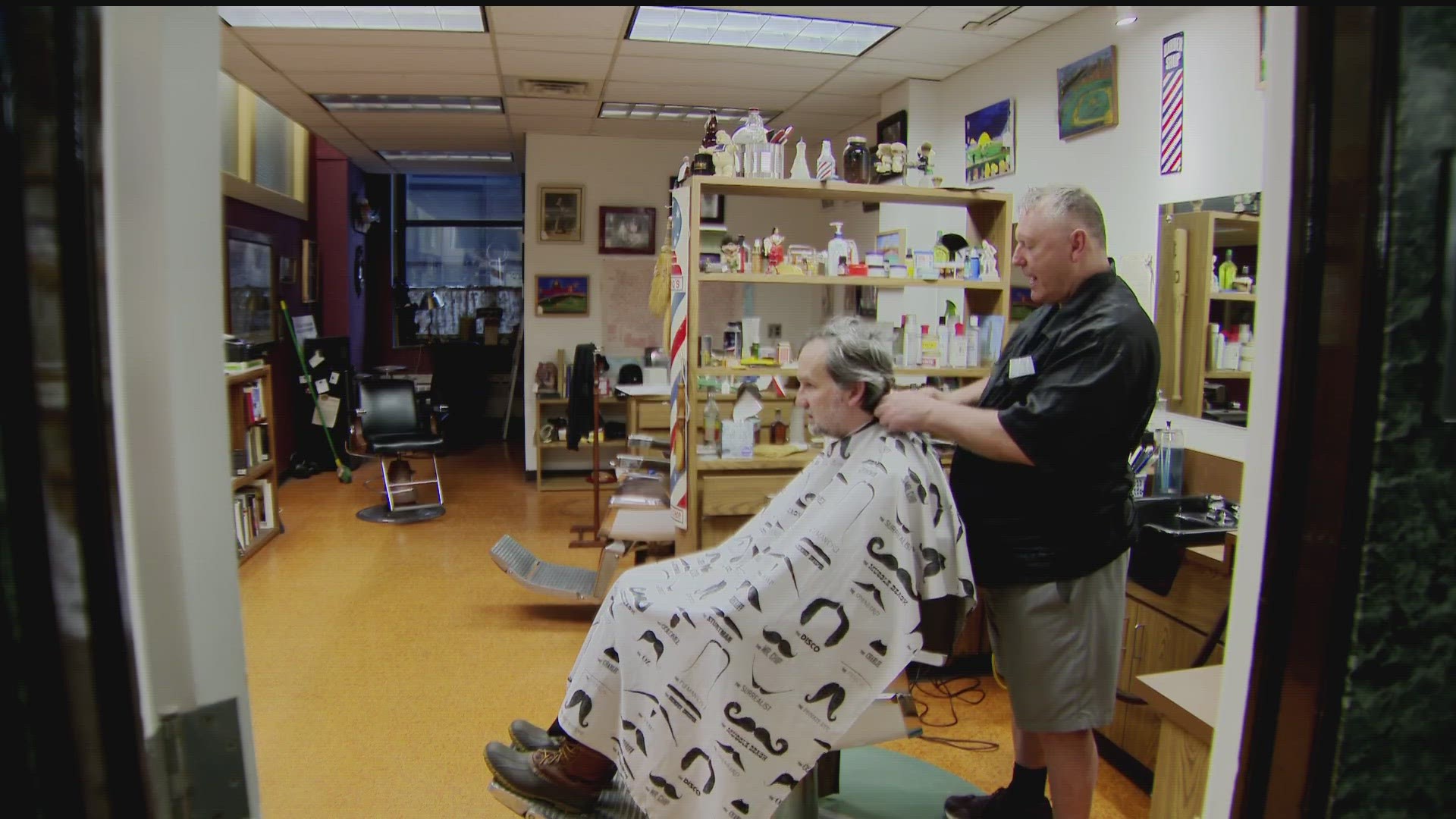 The owner of the Grain Exchange Barber Shop says he's closing on March 31, marking the end of a historic era.