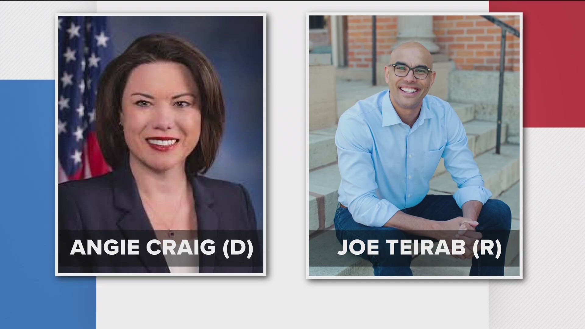 Craig had raised nearly $7.6 million by the end of the last reporting period in September, compared with nearly $2.8 million for Teirab.