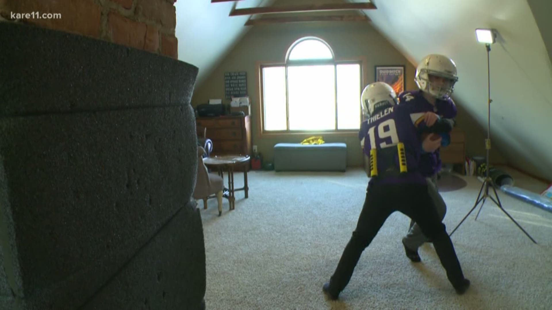 The St. Paul-based company TackleBar is a finalist in the Fourth Annual NFL 1st and Future competition. https://kare11.tv/2UviaKv