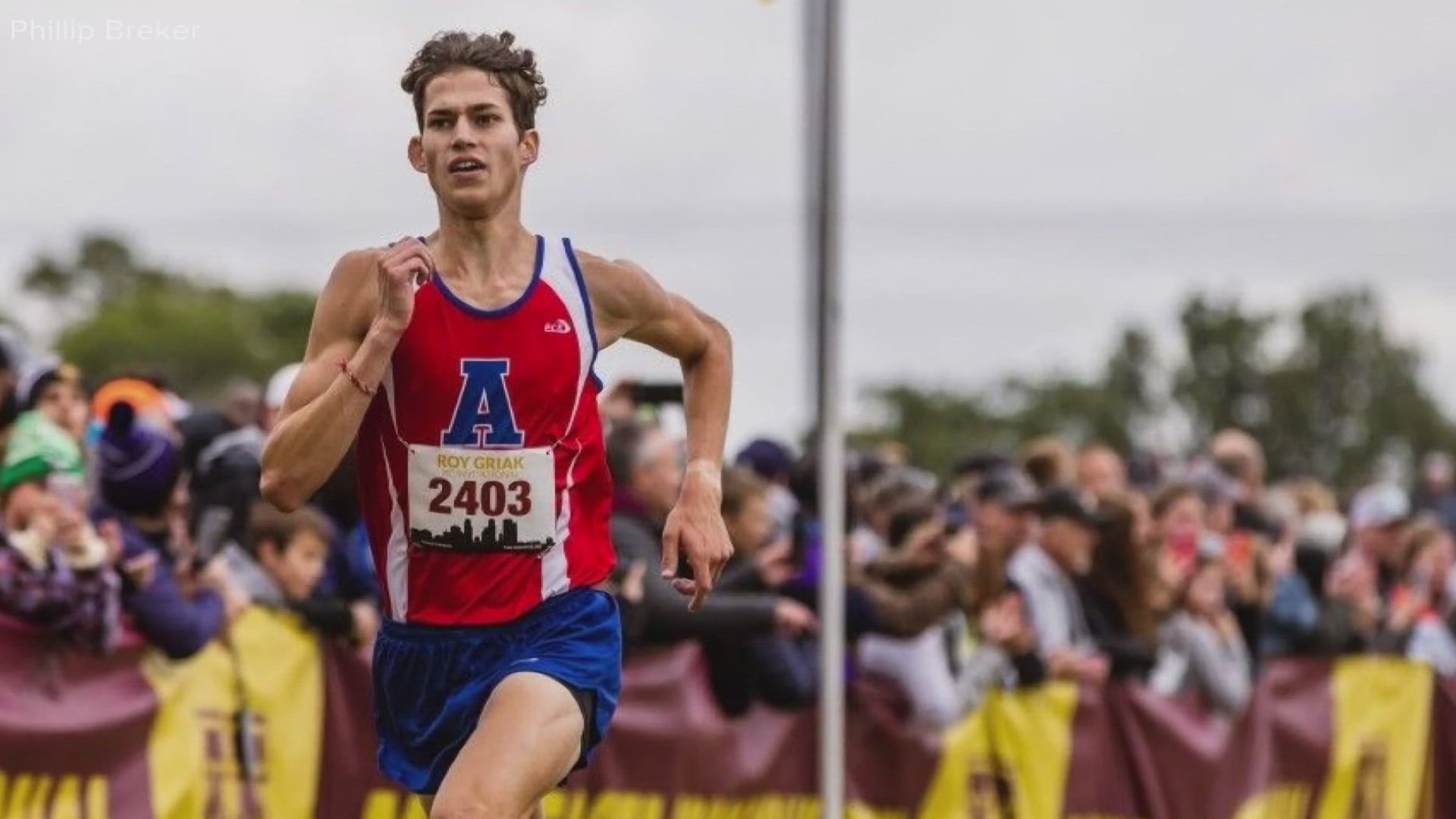 The Armstrong High School state champion runner will run at North Carolina this fall.