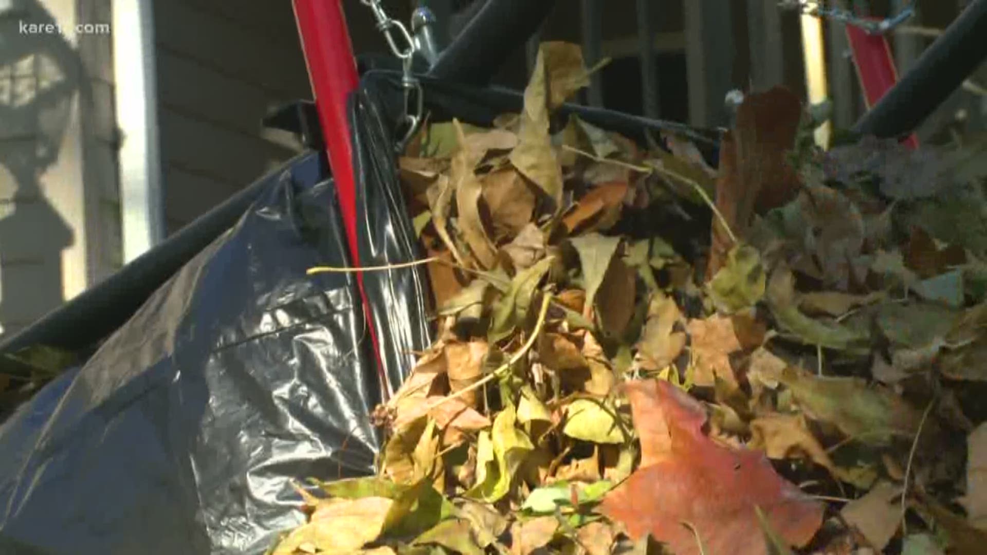 A quicker and easier way to rake up the leaves in your yard.

https://kare11.tv/2EwtGT6