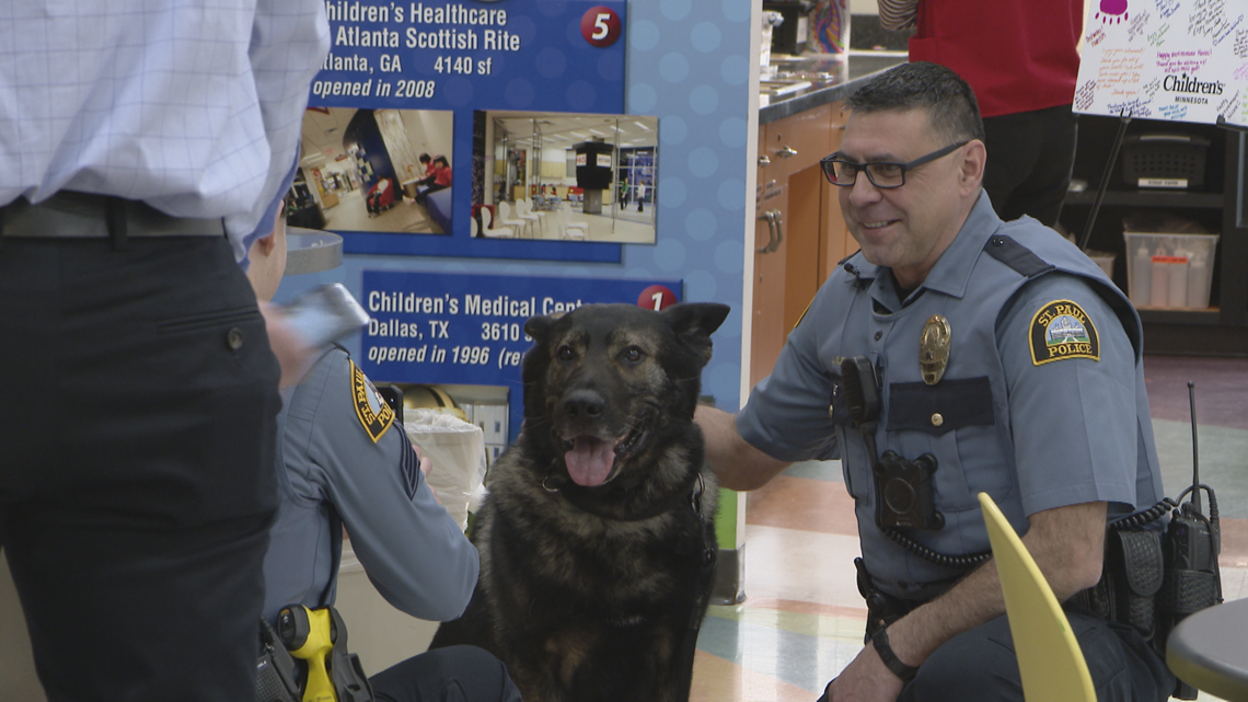 St. Paul Police K9 To Retire After Eight Years Of Service | Kare11.com