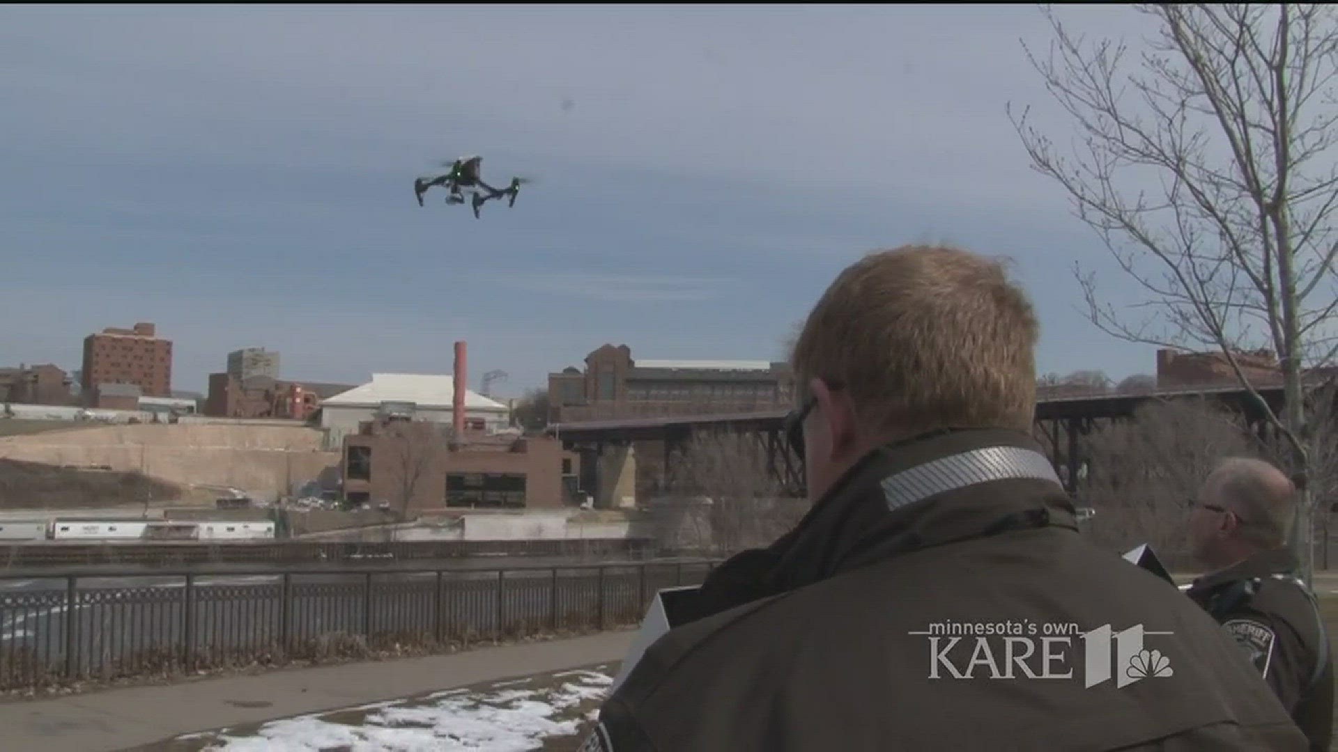 Drones help with search and rescue