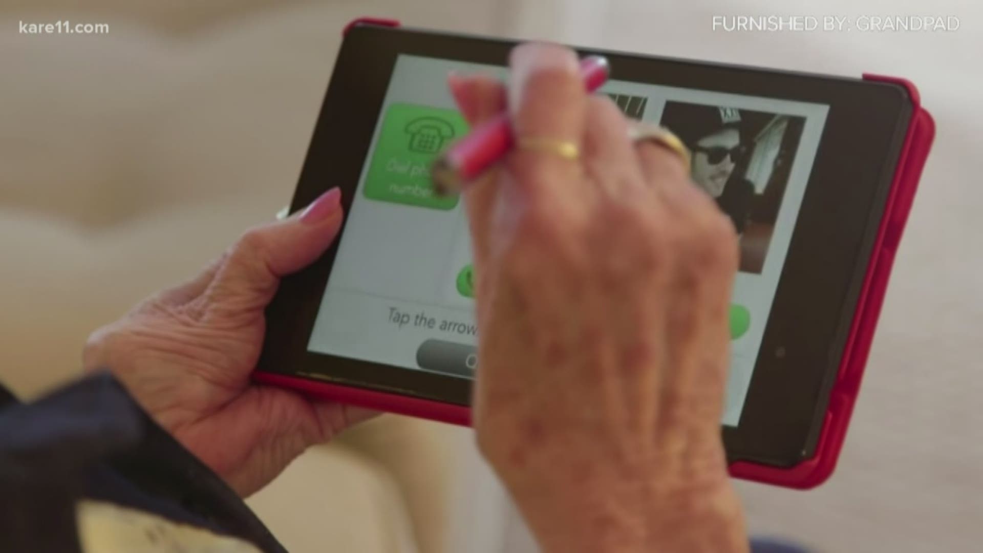 We're now all trying harder to stay connected digitally, and this device can help seniors struggling with technology.