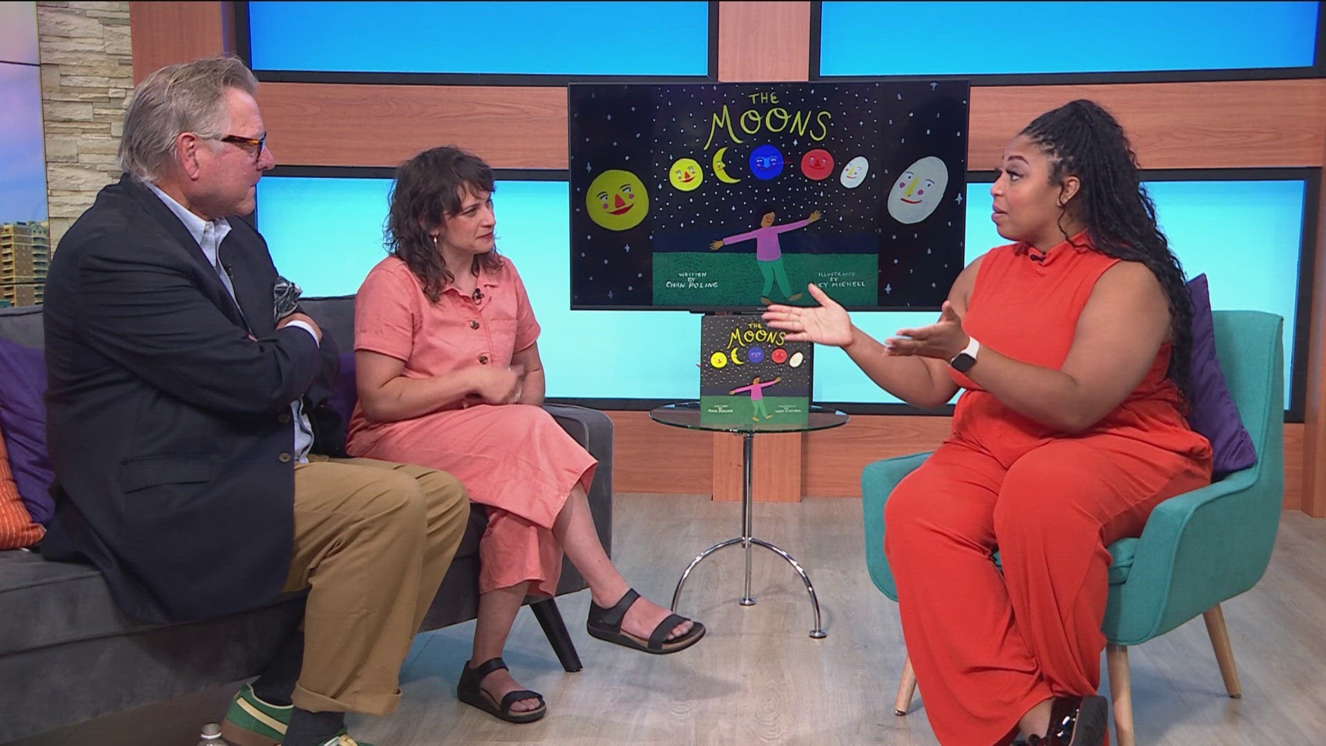 Chan Poling and Lucy Michell joined KARE 11 News at Noon to discuss "The Moons."