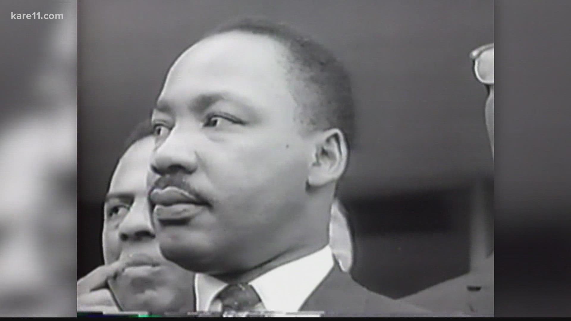 The Distinguished Chair and Professor of History at the University of St. Thomas shared his thoughts on the importance of this year's MLK Day during KARE11 Saturday