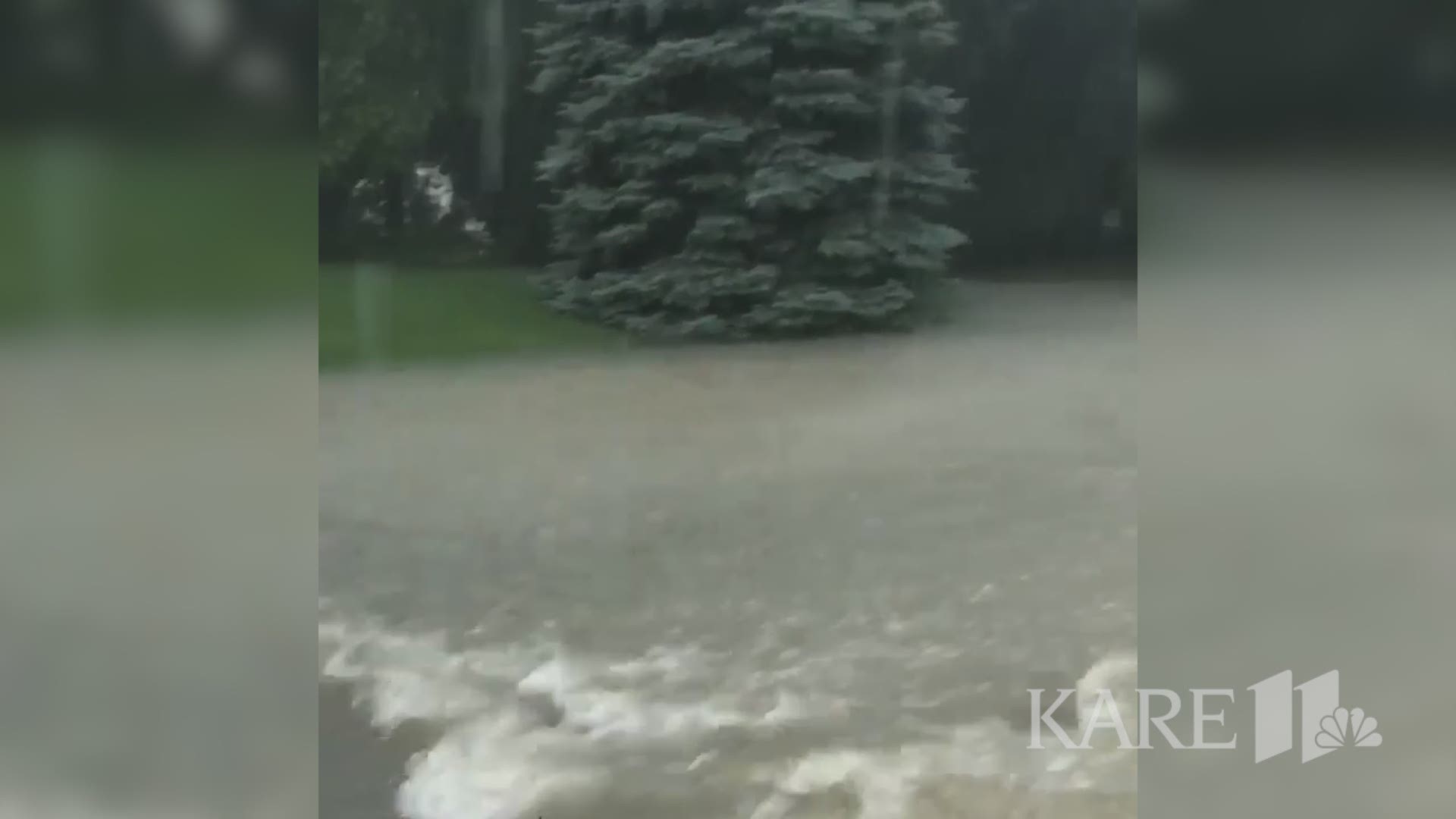 Flooding in Plymouth, MN was sent in by Michael Fandel on July 15, 2019 around 4:30 p.m.