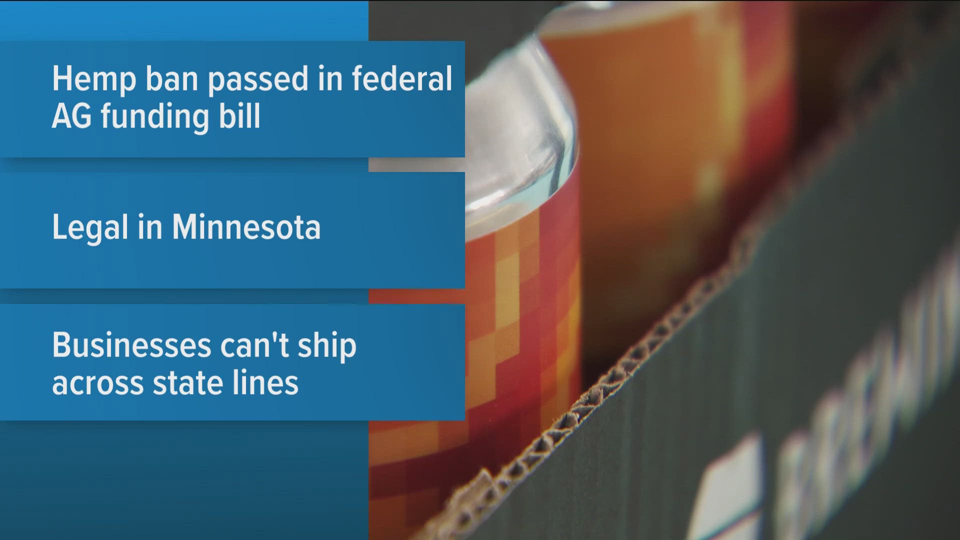 kare11.com - Lydia Morrell - Applications reopen for hemp edible licenses in Minnesota