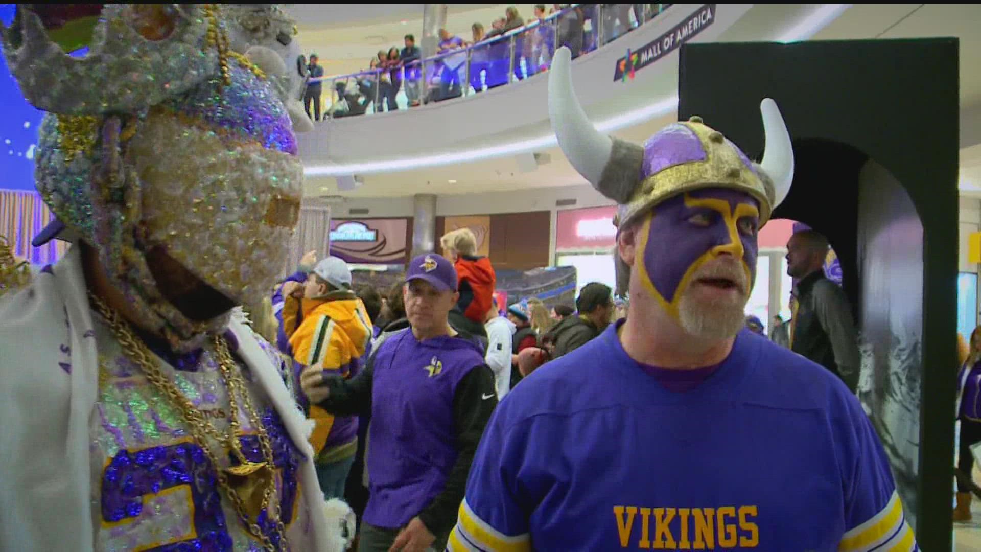Vikings fans gear up for first home playoff game in five years