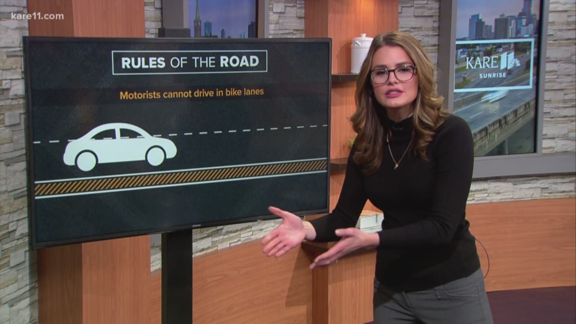 KARE 11 Sunrise's Alicia Lewis tells you how to share the road. https://kare11.tv/2GXuXlj