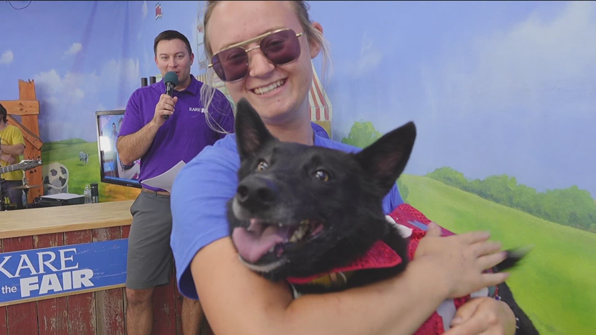 Celebrity dog trainer Chris Perondi, along with his furry friends, came by the KARE 11 Barn on Saturday to show off their moves.