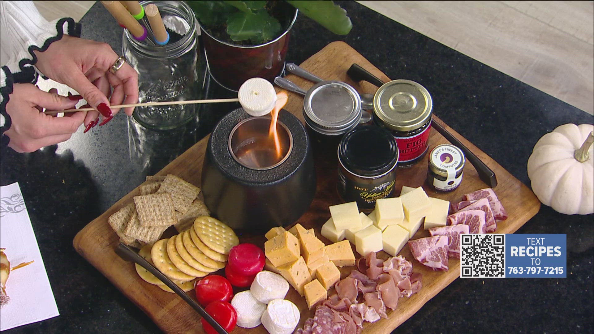 Blogger and influencer Jamie Preuss joined KARE 11 Saturday to share three fun ideas to level up your entertaining game.