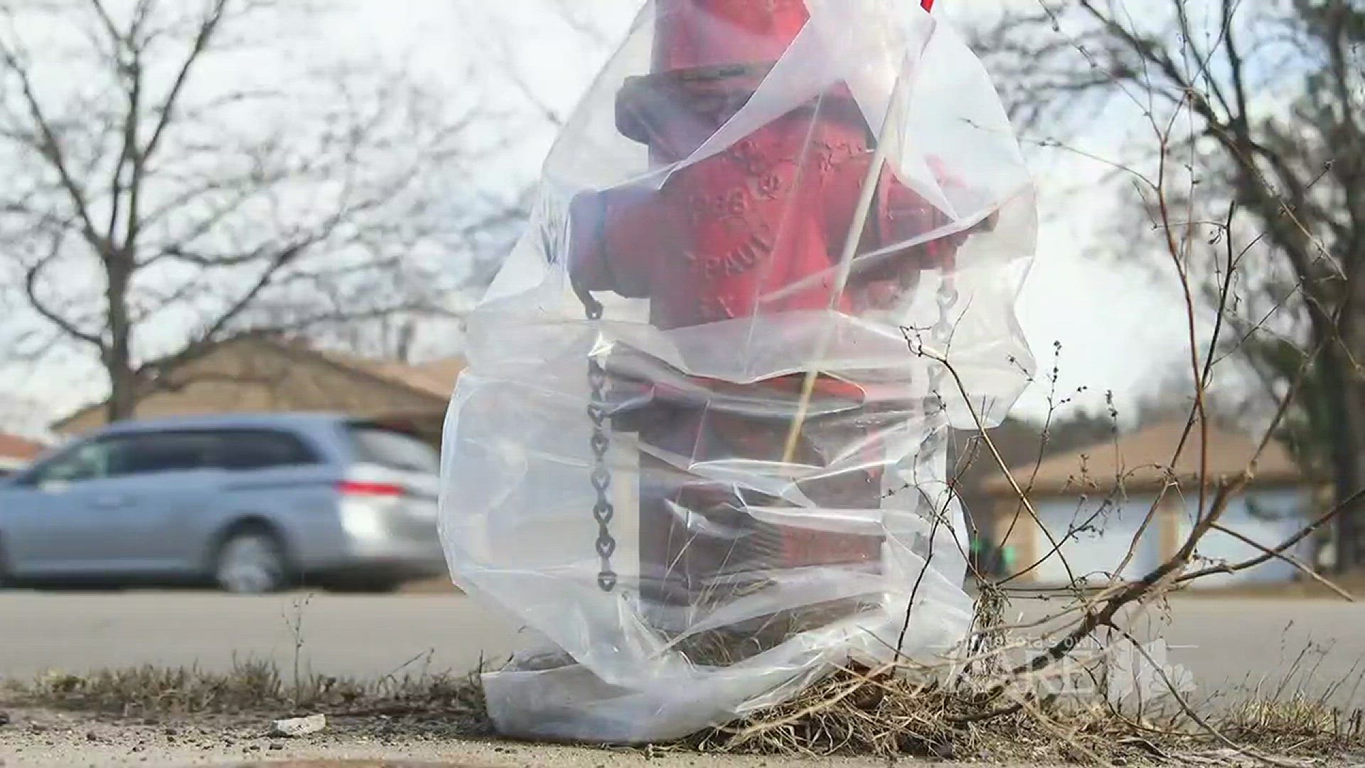 ask KARE: Why are all the fire hydrants in Edina covered in plastic?