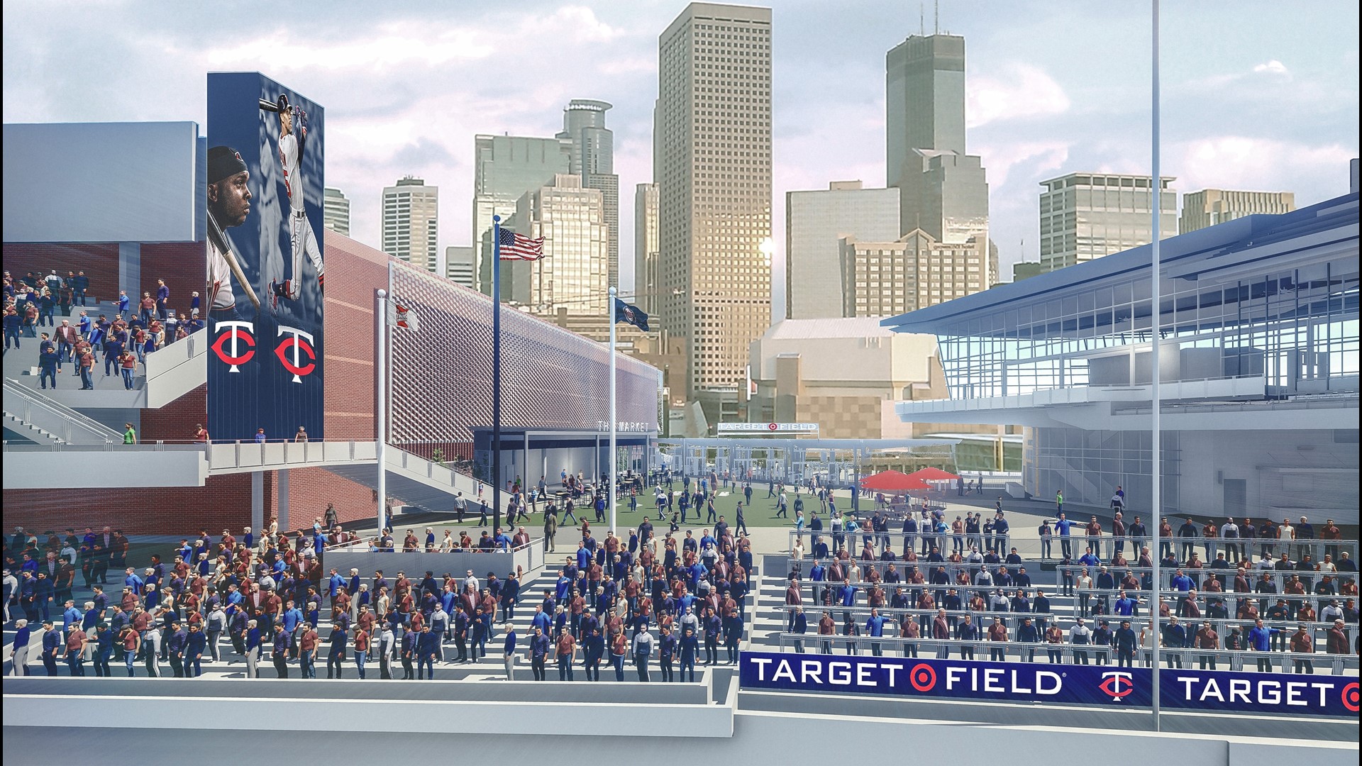 Twins to revamp busiest Target Field gate | kare11.com