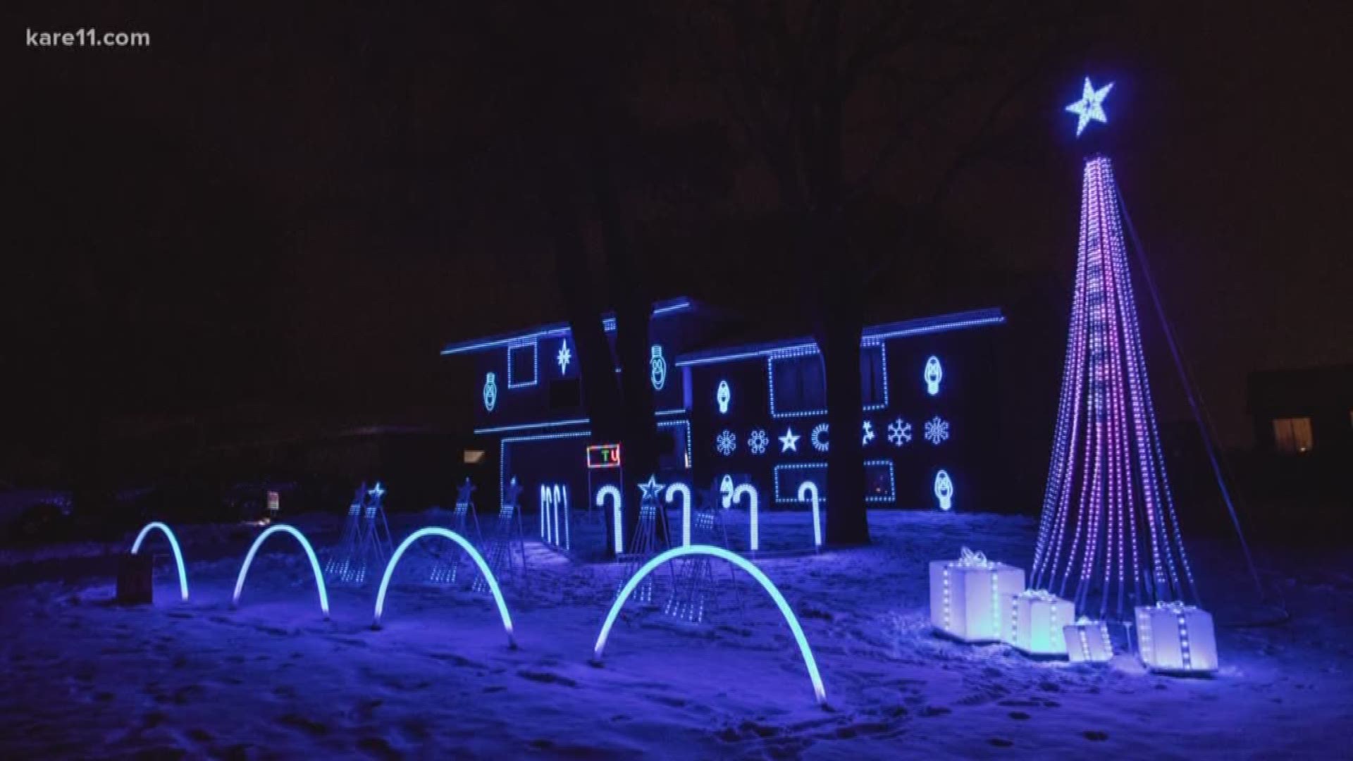 Ellery McCardle visited some houses with decked halls in Minnesota.