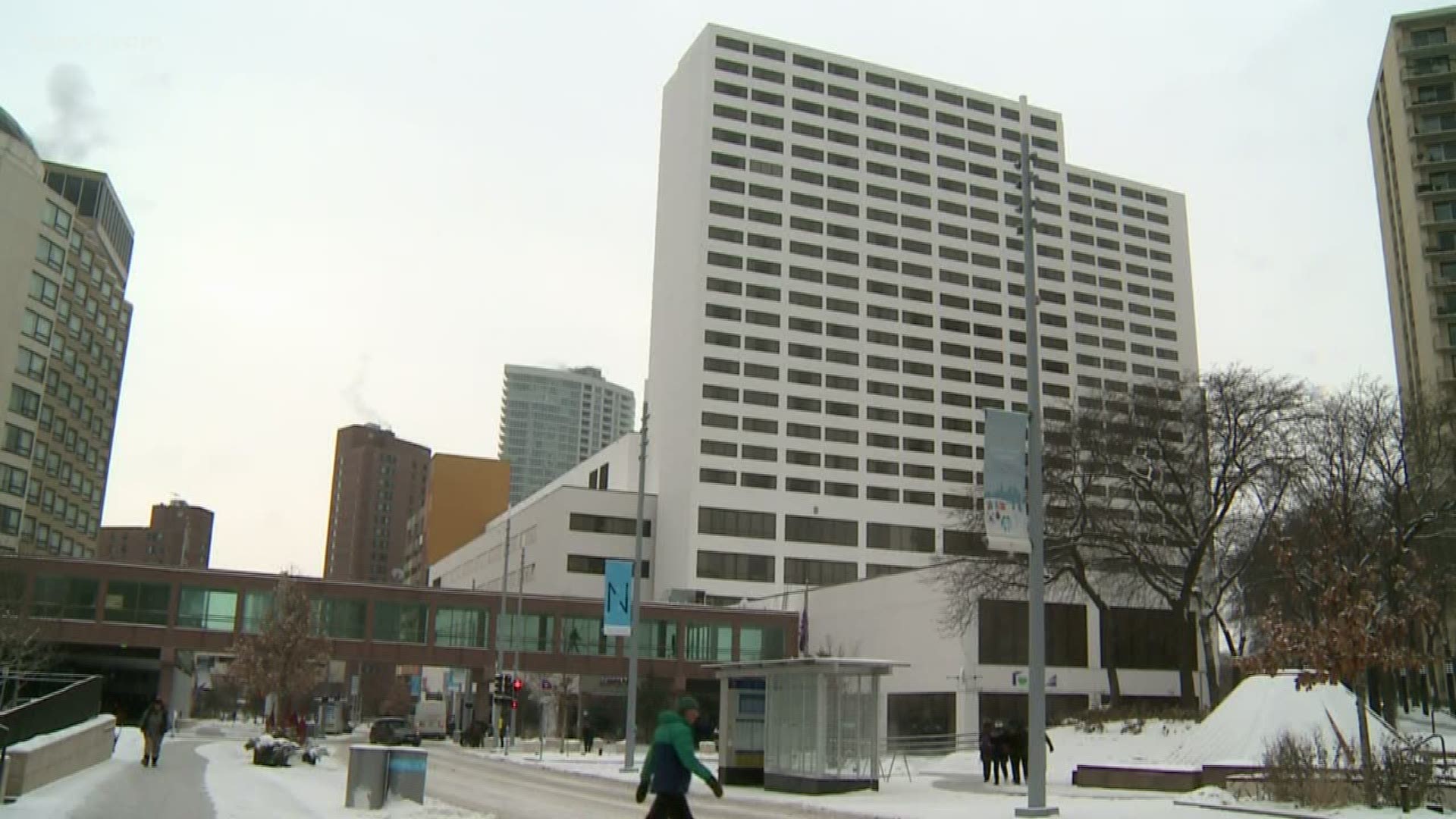 Police say they are investigating reports of some "electronic devices" found in guest rooms at the Minneapolis Hyatt Regency.