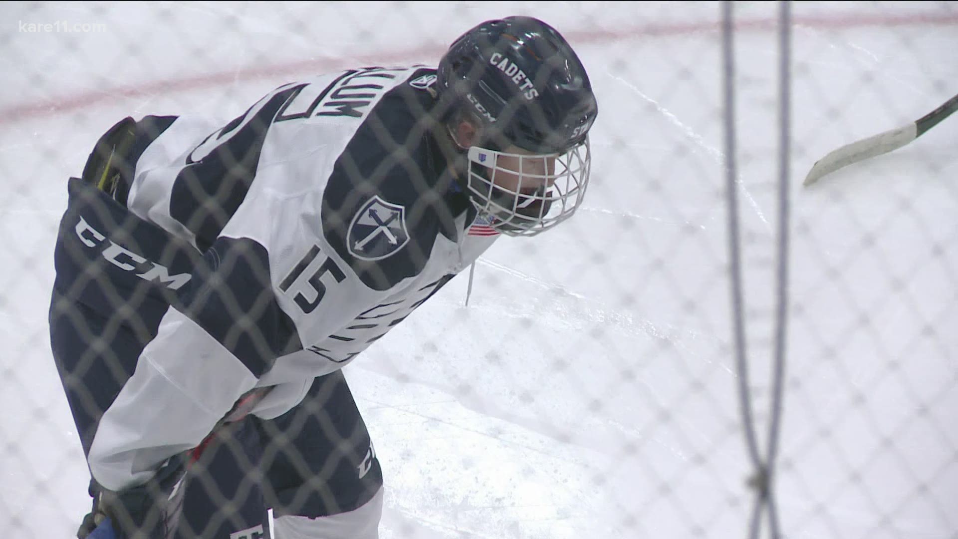The St Thomas Academy senior may be the fastest high school hockey player in the state of Minnesota.