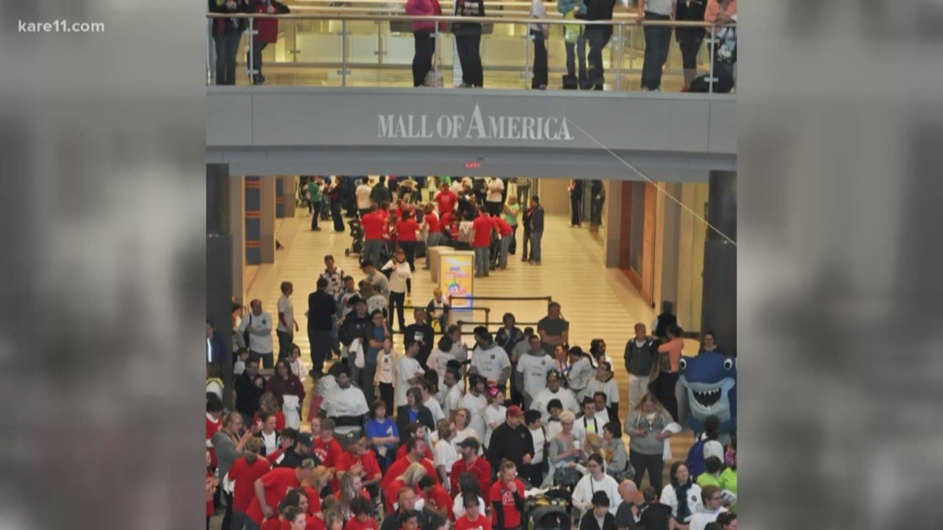 On Saturday, April 13, 2019, thousands of people will walk at the Mall of America in Bloomington to raise awareness. Fraser Walk for Autism is from 7 to 9:30 a.m. The mall-wide event is open to the public. https://kare11.tv/2IsH8HH