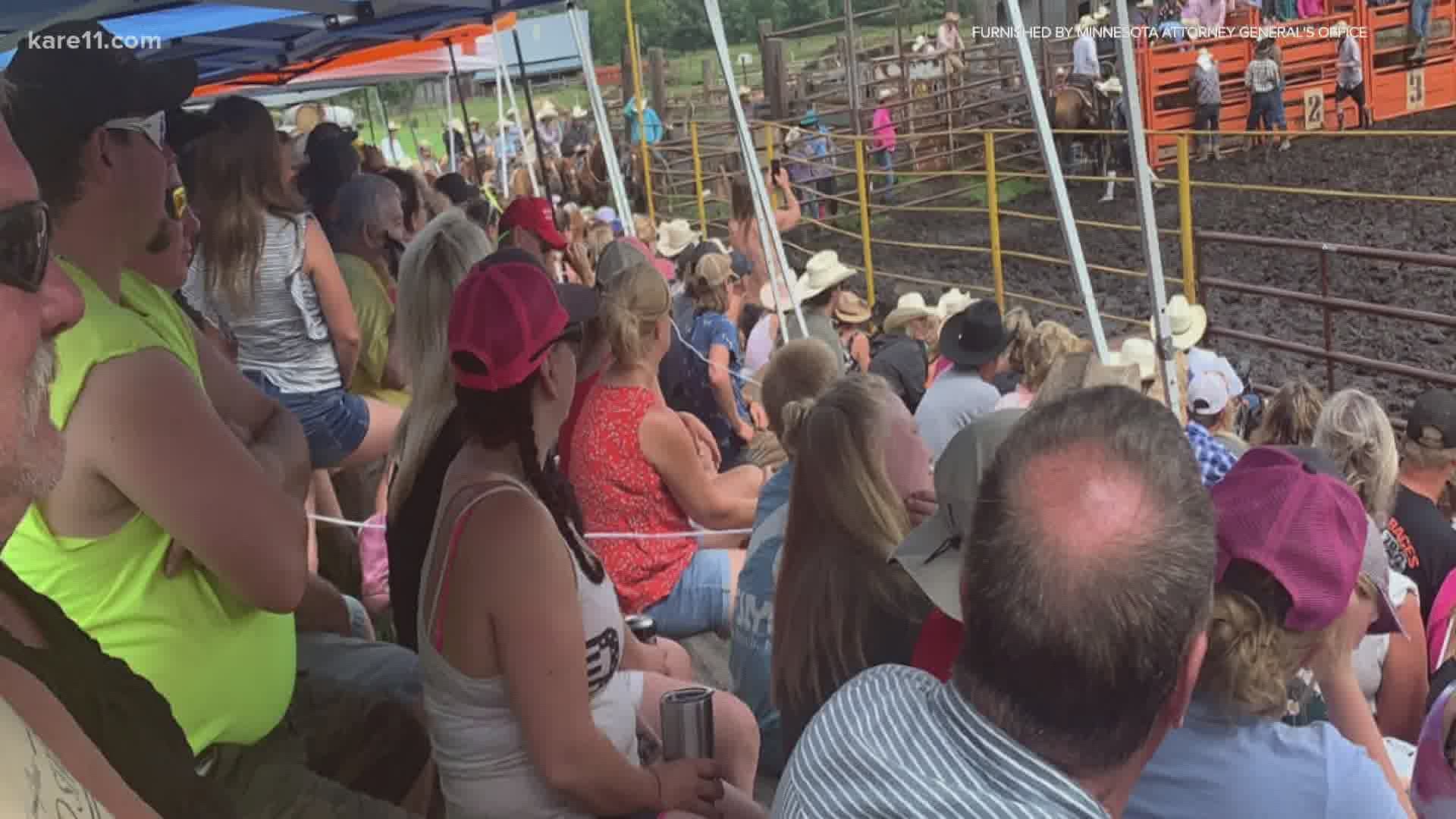 The positive test involved an infectious person who attended the North Star Stampede in Itasca County from July 24-26.