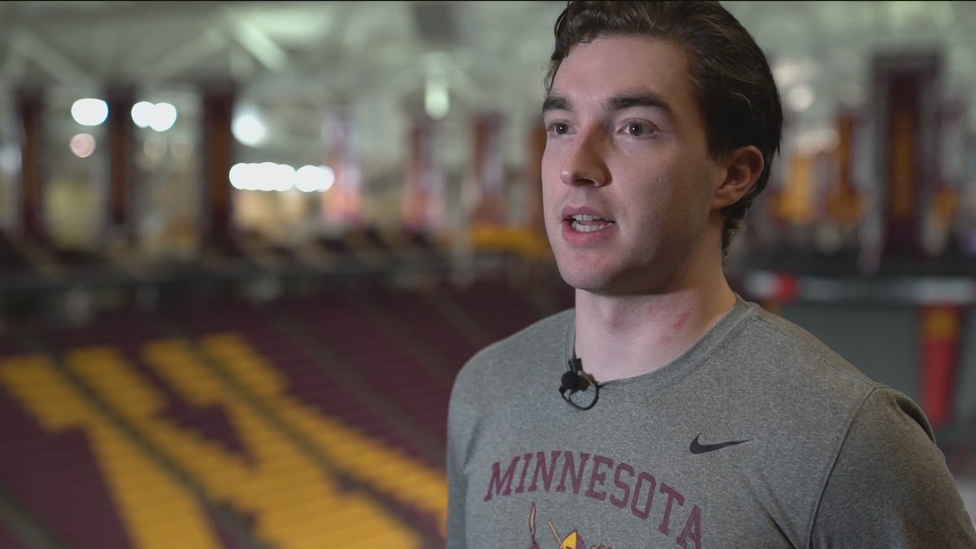 The Saskatchewan goalie is 25 years old and in his final season with the Golden Gophers.