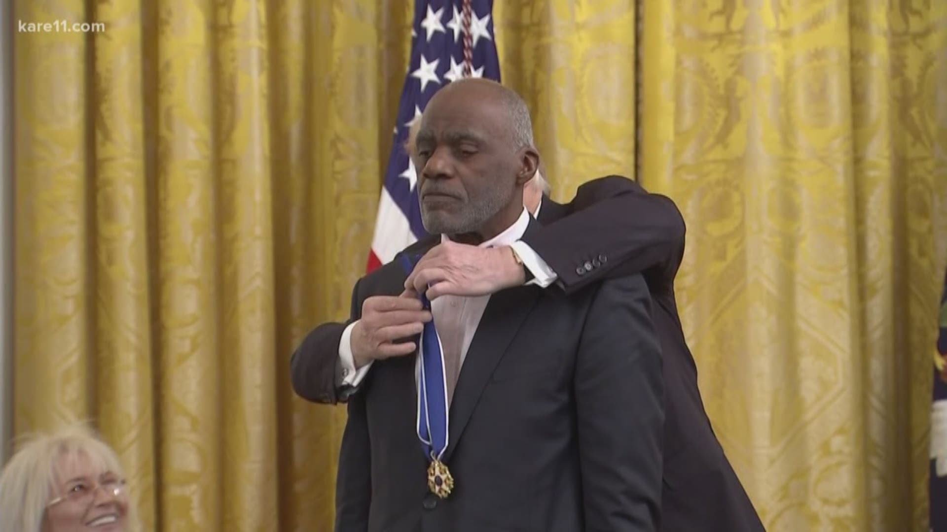 Former Minnesota Supreme Court justice and Vikings player Alan Page will be receives a Presidential Medal of Freedom.