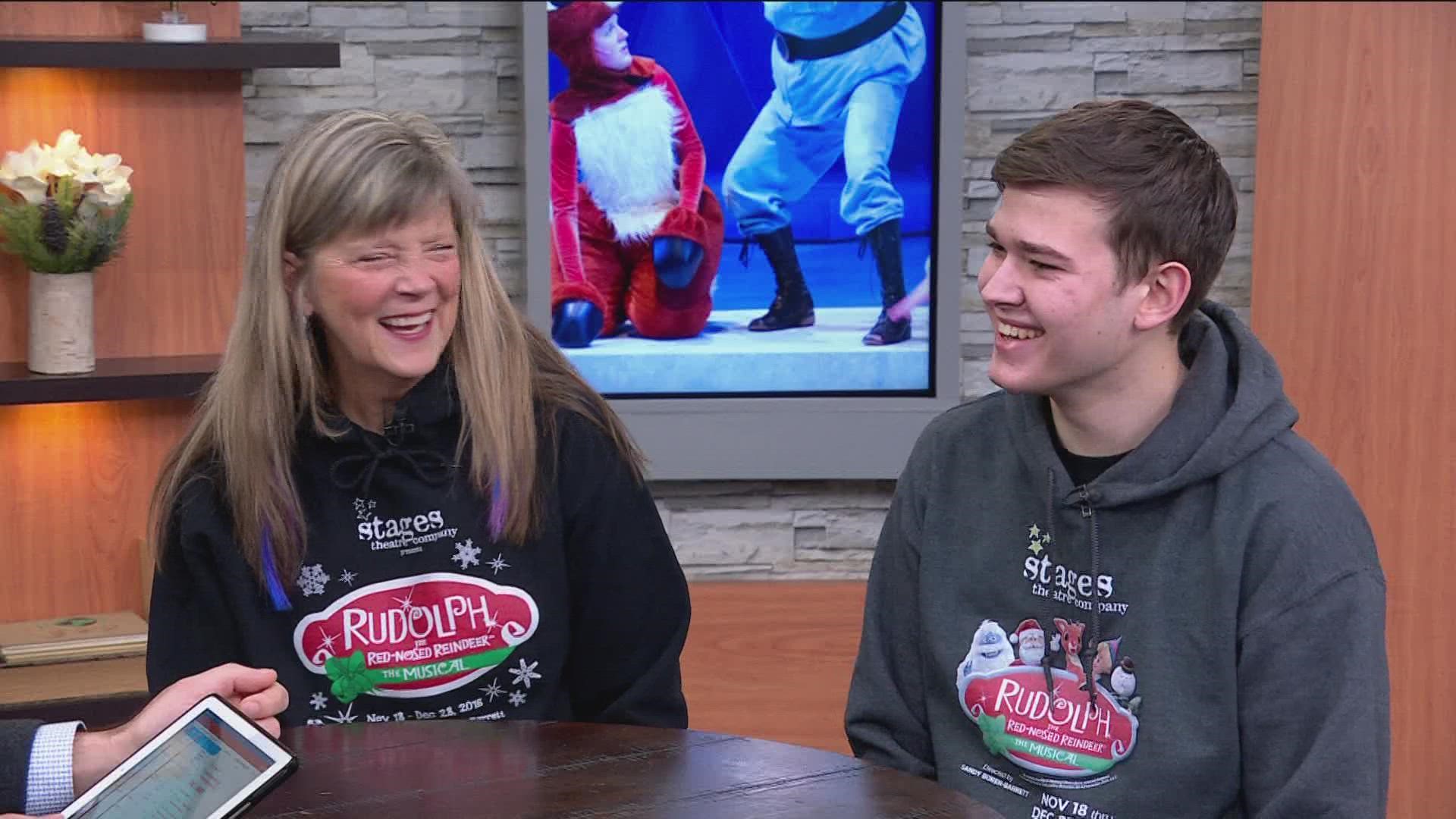 Athan Fischer plays Rudolph and Sandy Boren Barrett is the director of Rudolph the Red-Nosed Reindeer: The Musical. They joined KARE 11 Saturday to discuss the show.