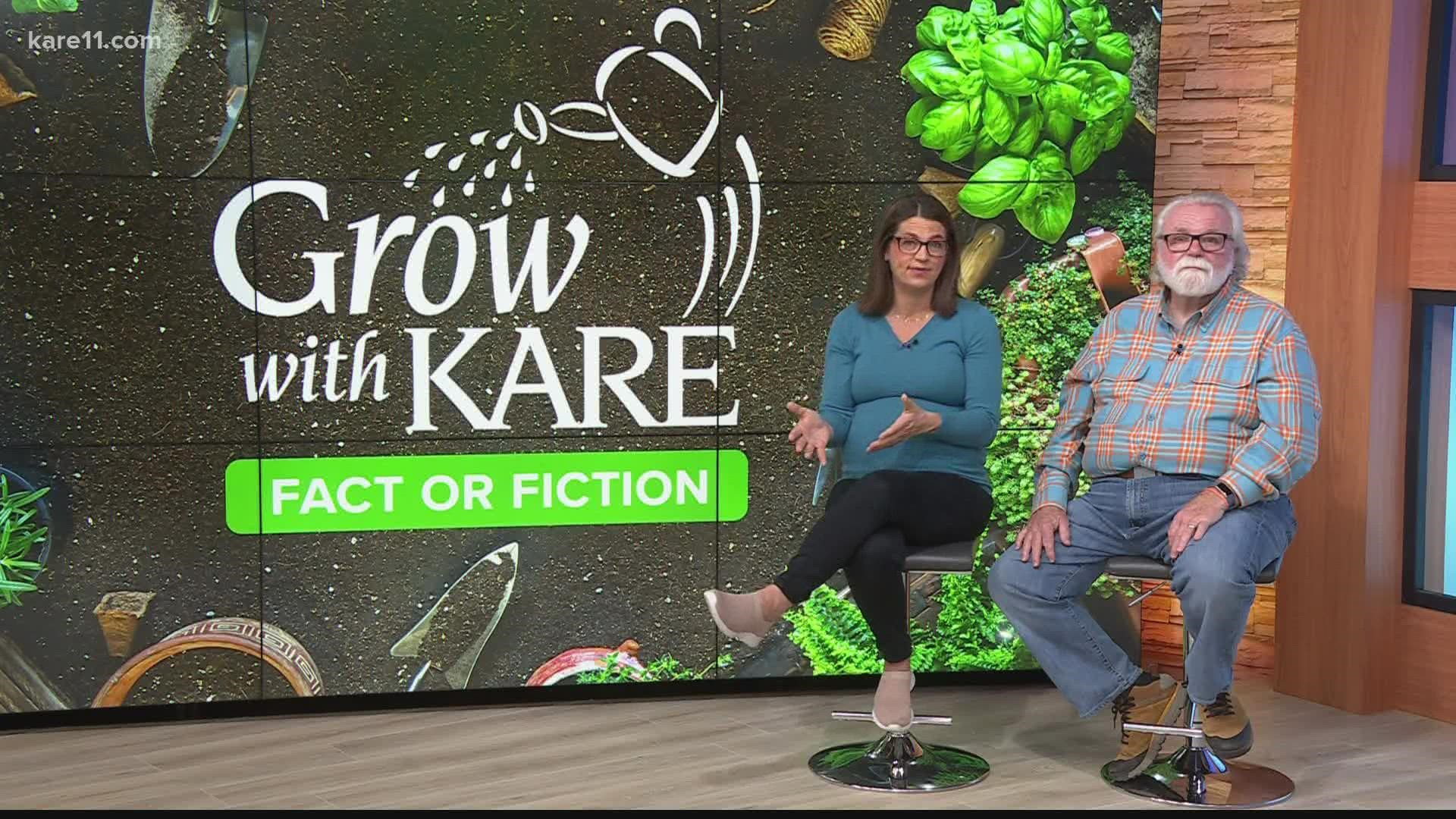 We’re in the final week of our Grow with KARE – Fact or Fiction, looking into common gardening advice and letting you know if it’s good advice or a waste of time.