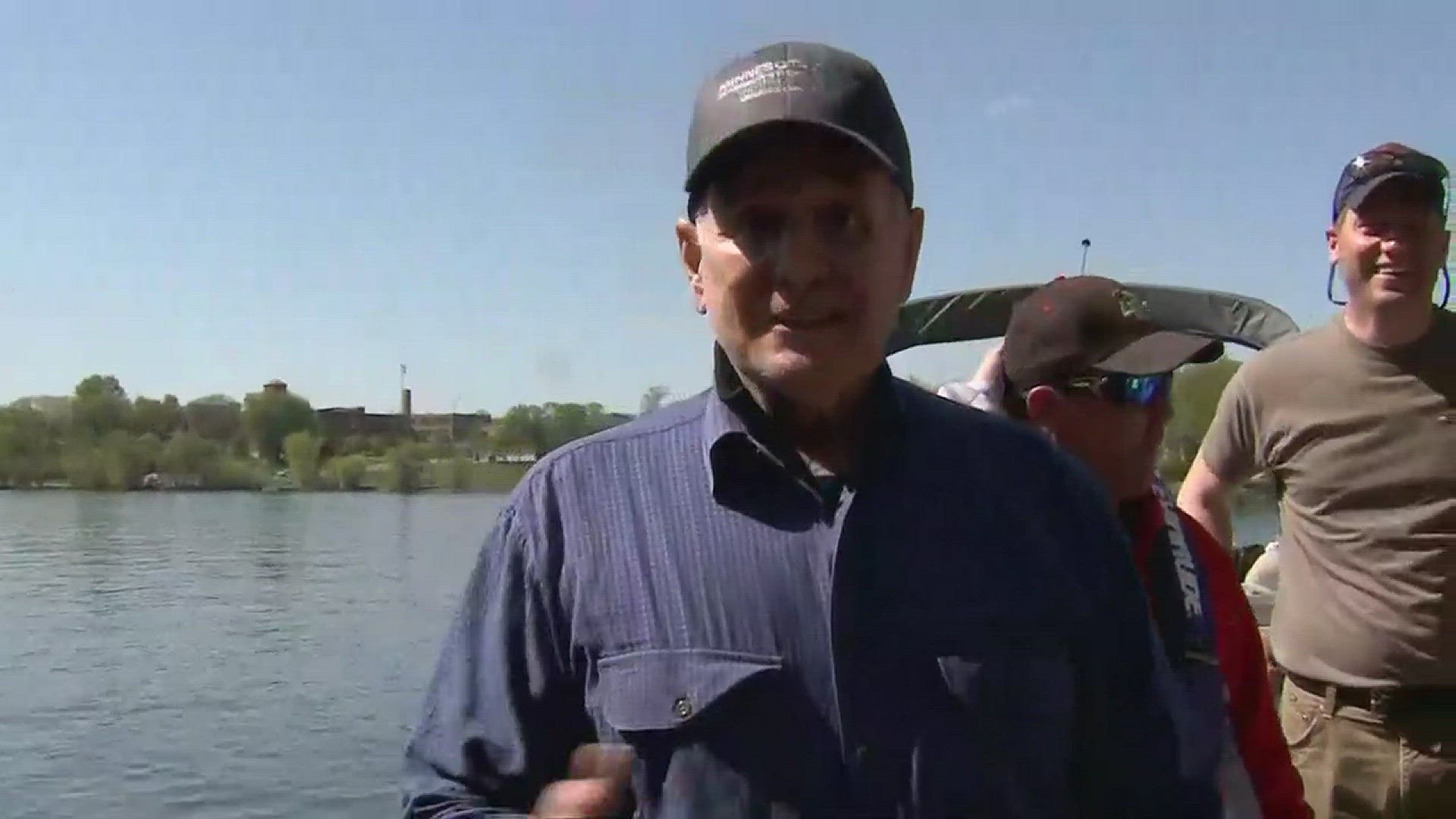 The Governor's Fishing Opener was held in St. Cloud this year on the Mississippi River