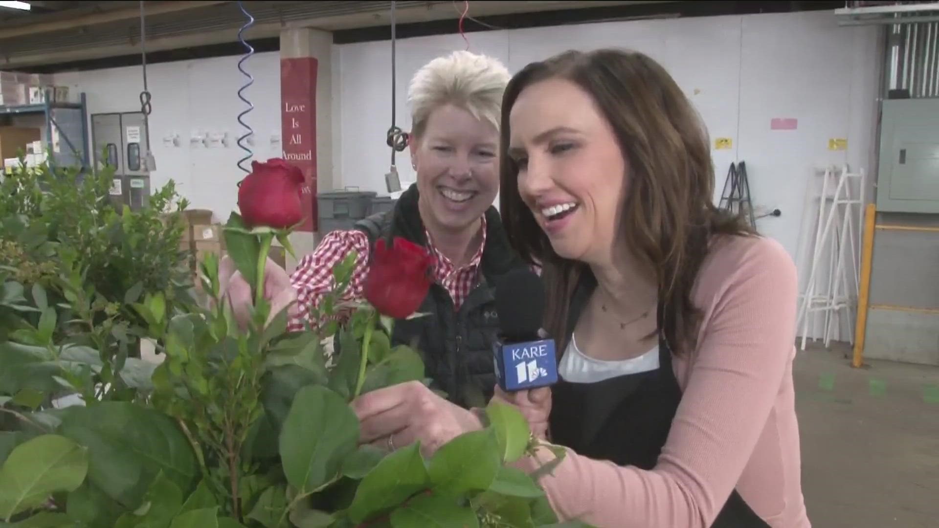 Jennifer Austin was at Bachmann's Floral getting tips from the pros.