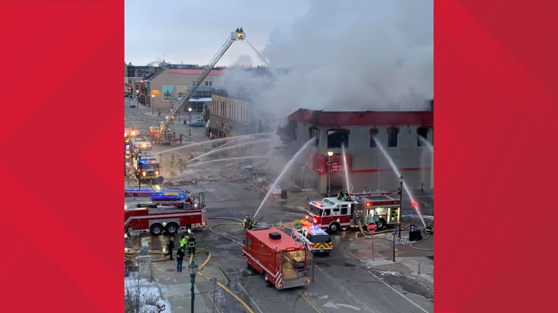 Downtown St. Cloud starts cleanup after Press Bar fire