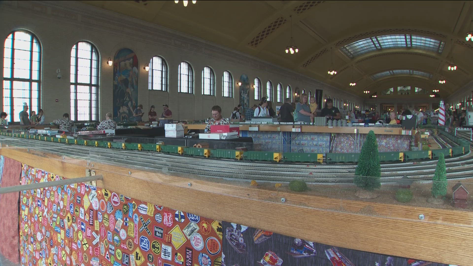 Train days kicked off Saturday at Union Depot in downtown. This family-friendly event highlights all things railroads and transportation.