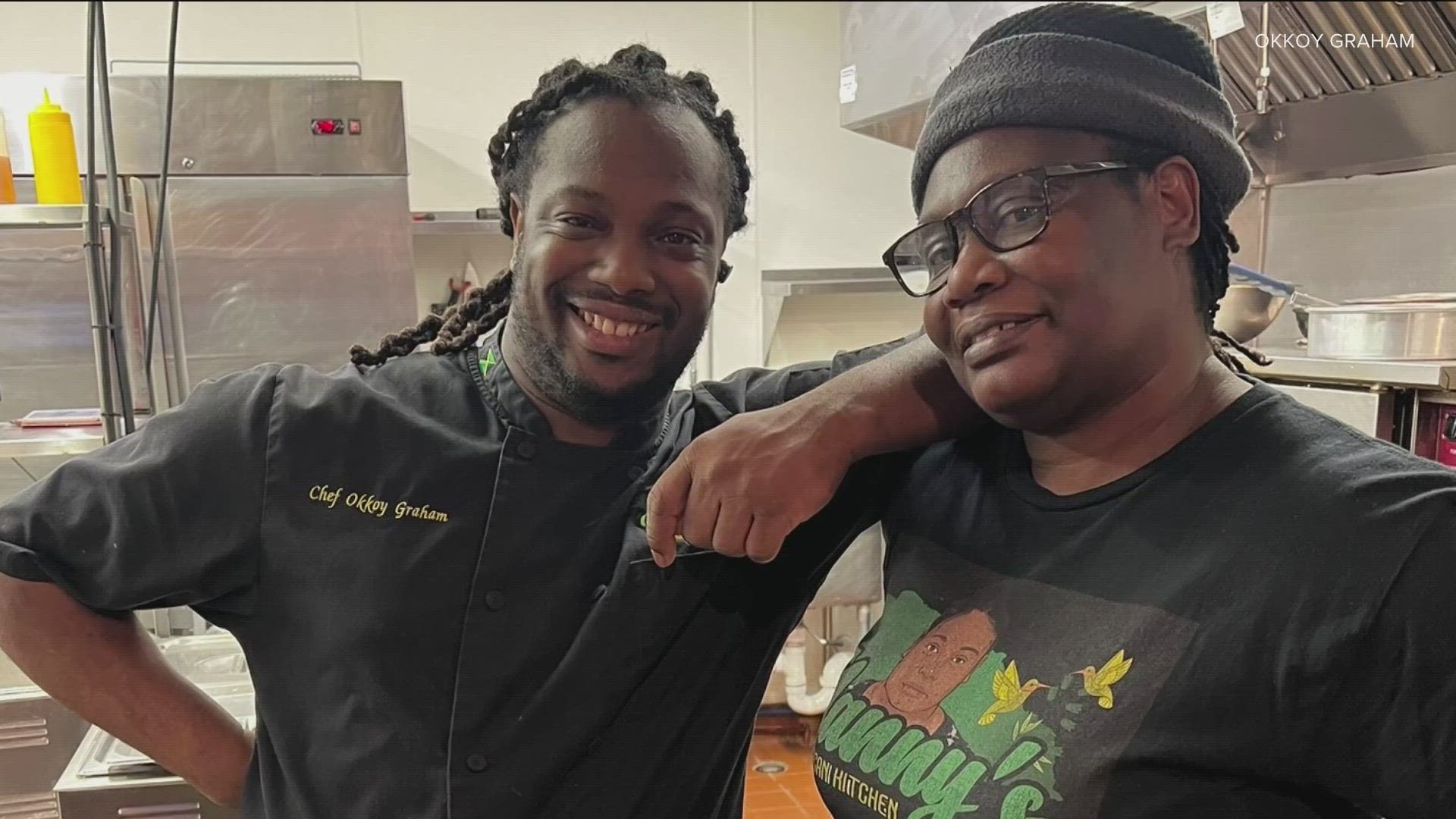 Chef Okoy Graham opened Nanny's Jamaican Kitchen in St. Paul a few years ago, but he was still missing his source of inspiration - his mom.