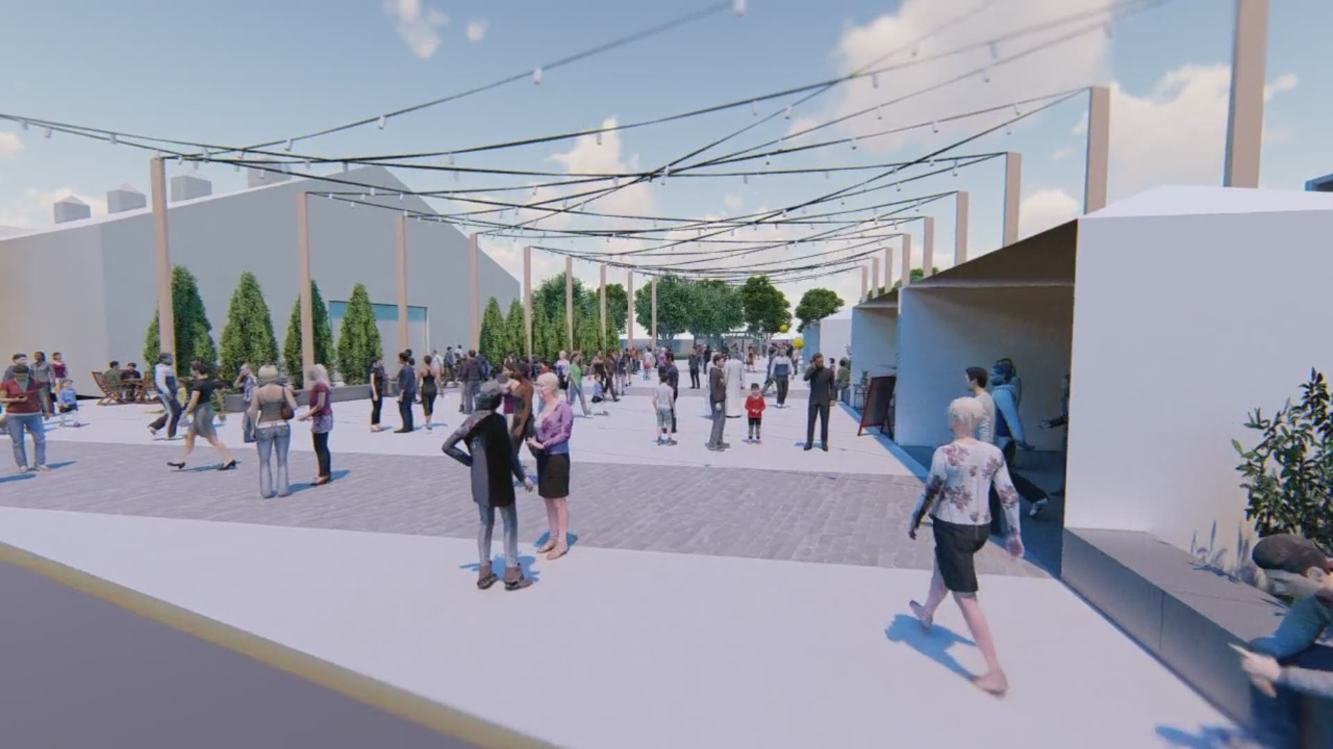A rendering of new North End development planned for the Minnesota State Fair. https://kare11.tv/2U4zwOh