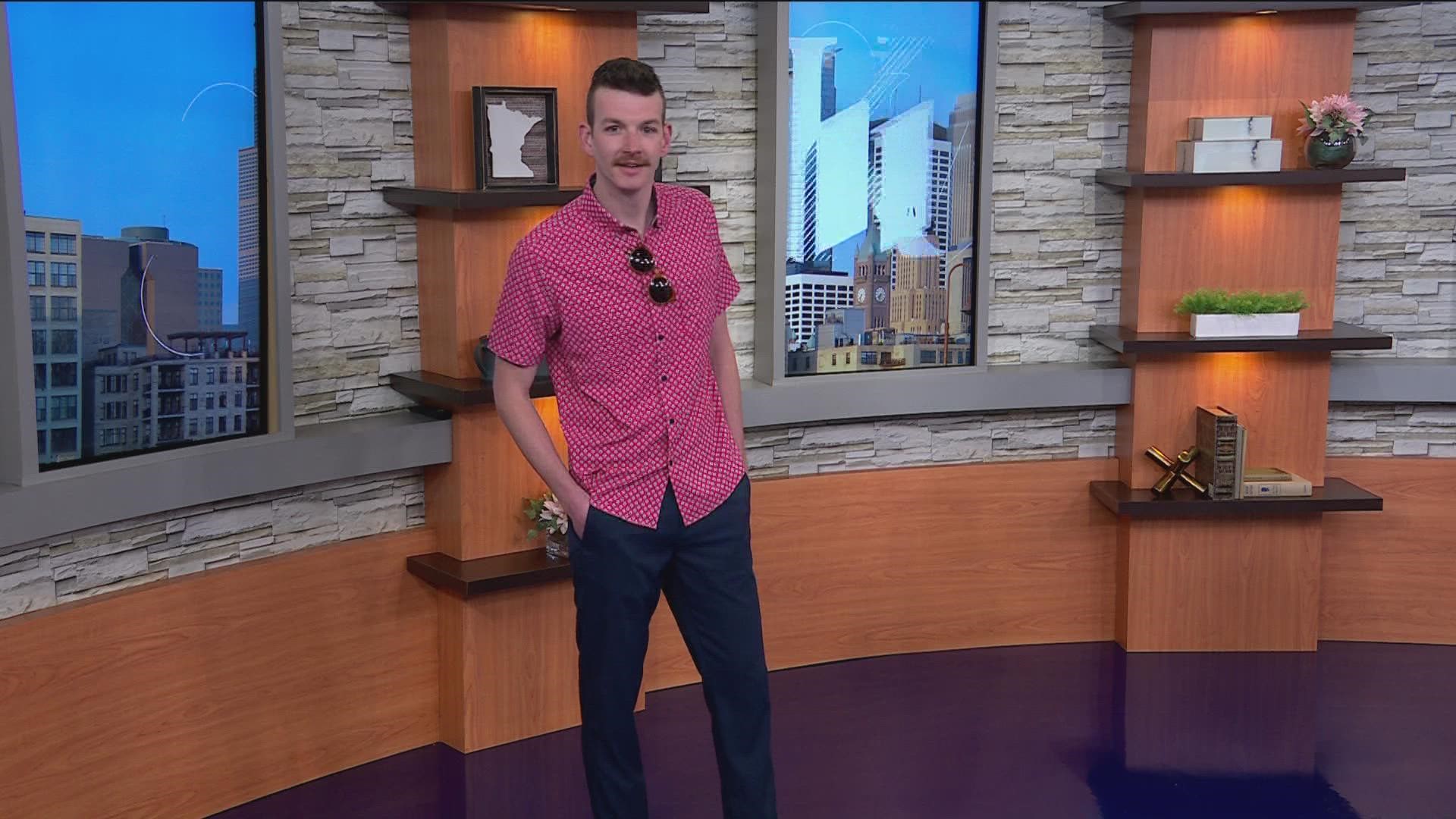 Four models from Scheels, Mizzen & Main, Under Armor, Free People and Tribal appeared on KARE 11 Saturday to showcase some of the latest summer fashions and styles.