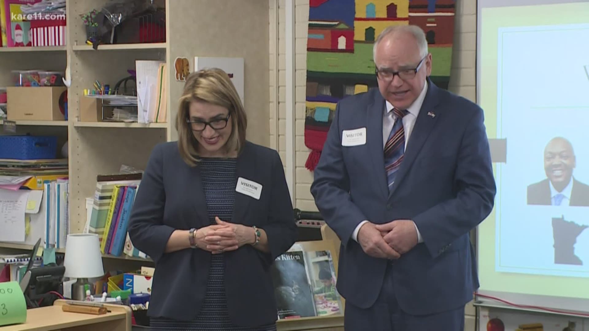 Governor Tim Walz has been to every corner of Minnesota promoting his school funding plan, with stops in 11 different cities. As he wrapped up the tour Tuesday, he conceded the plan will be a hard sell at the capitol.
